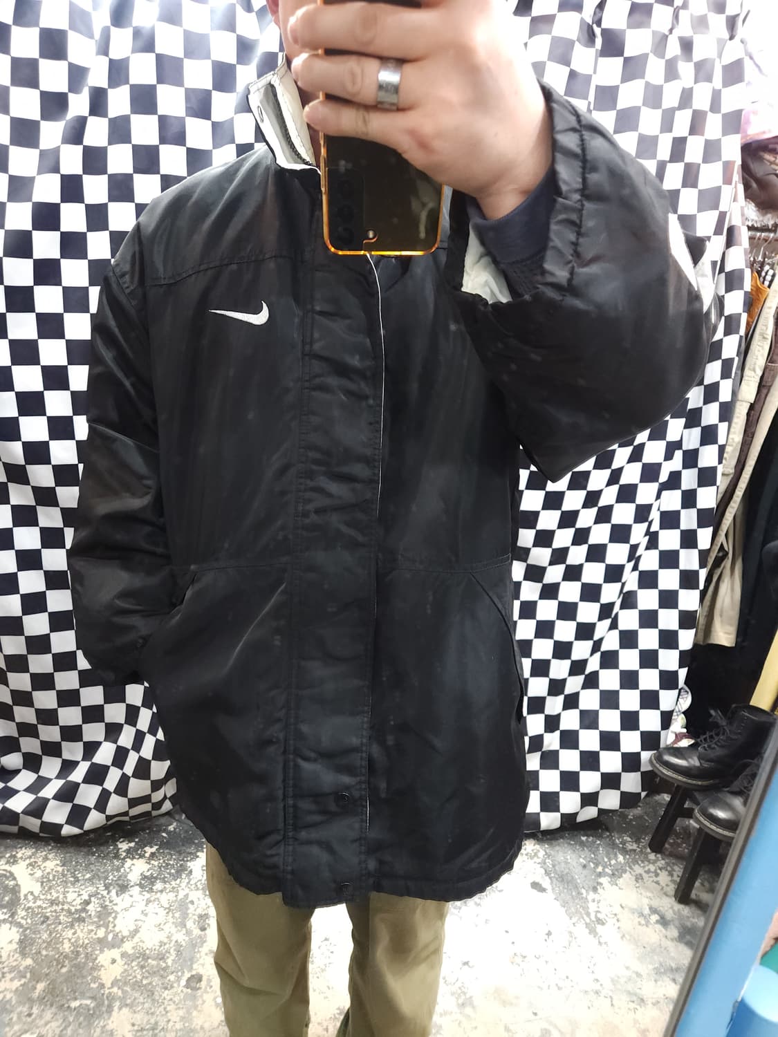 나이키 90s 빅스우시 스팰아웃 오버핏 점퍼

 상품이미지9