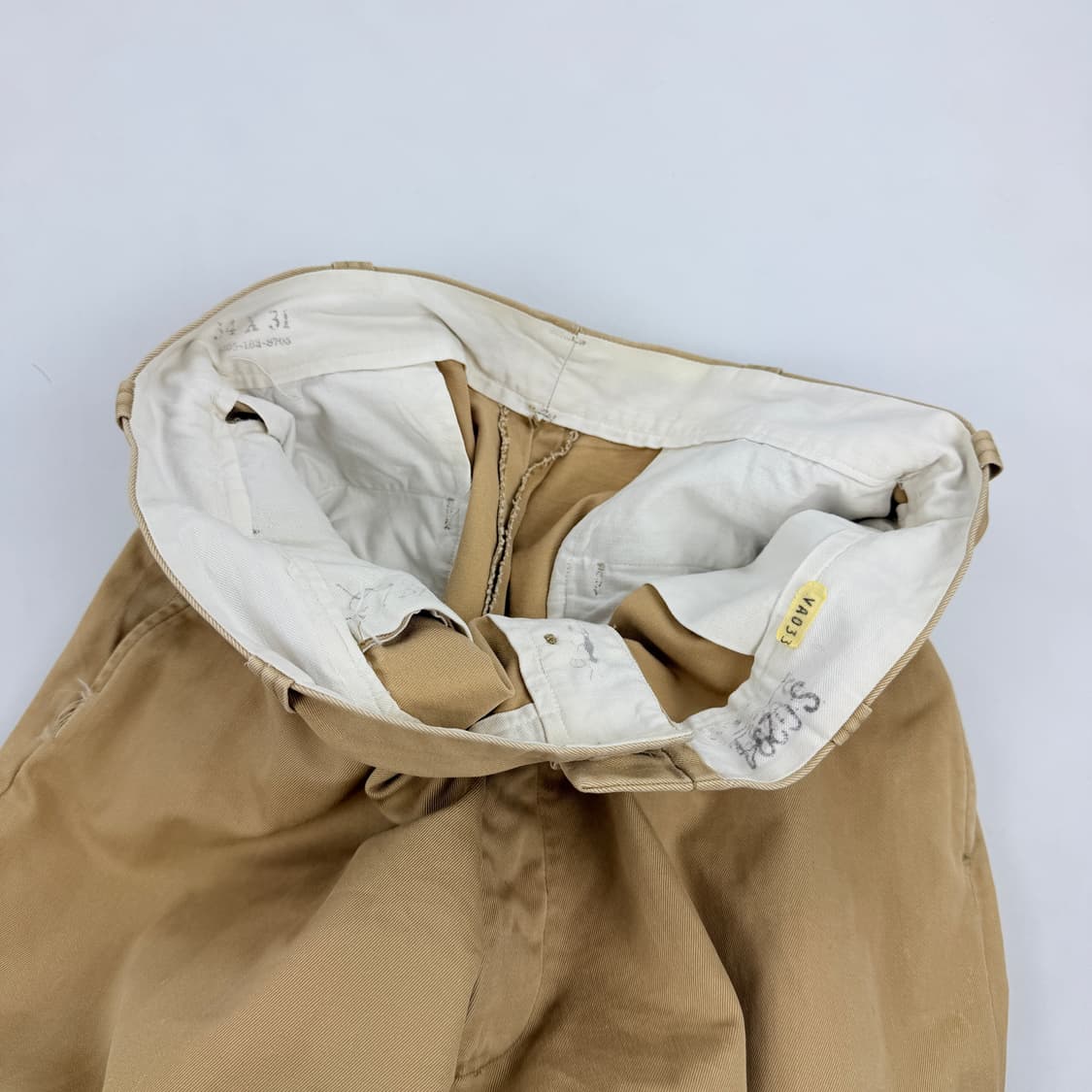 50s 미군 오리지널 오피서 치노팬츠 상품이미지5