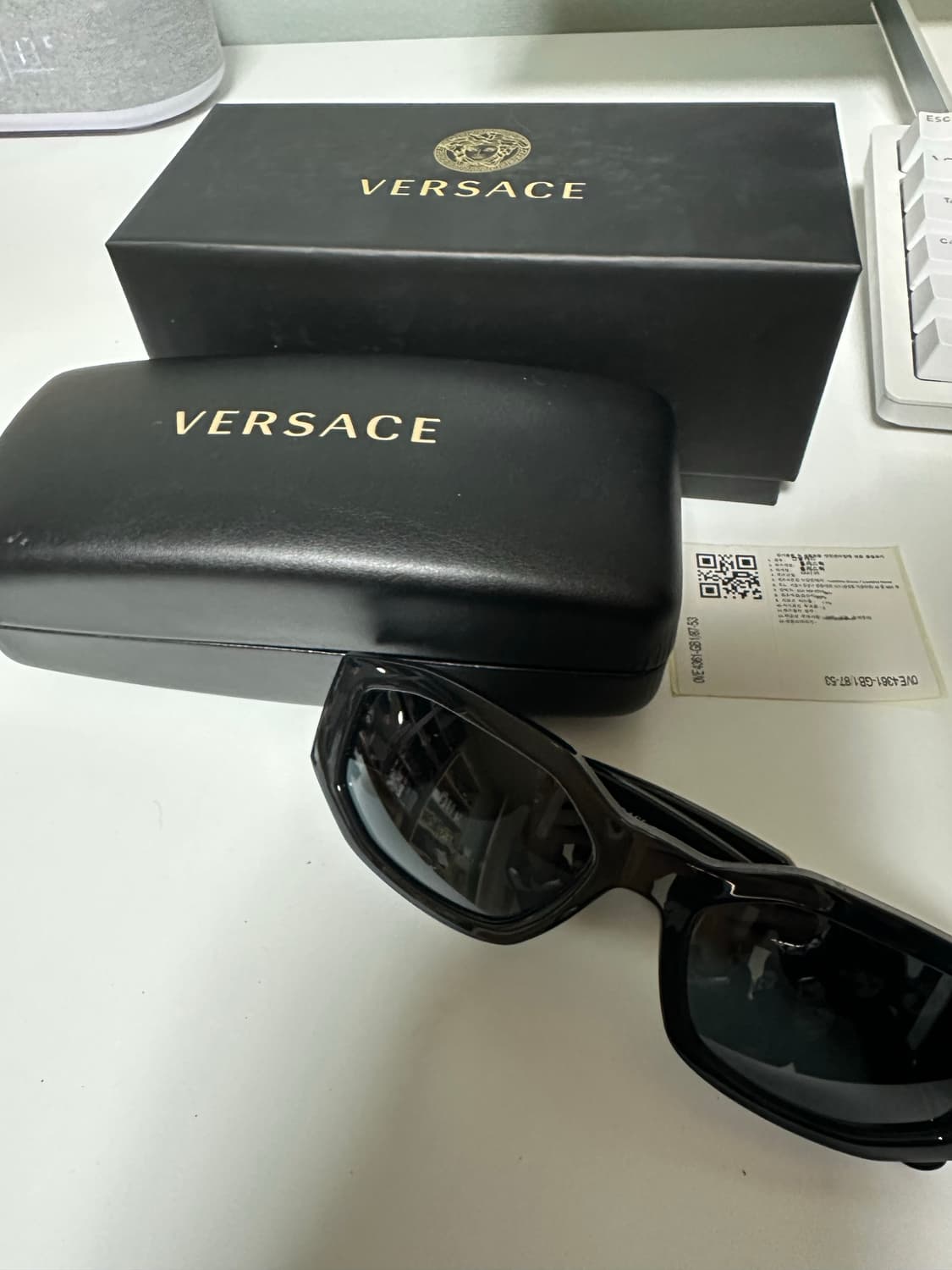 베르사체 비기 메두사 선글라스 풀박 상품이미지2