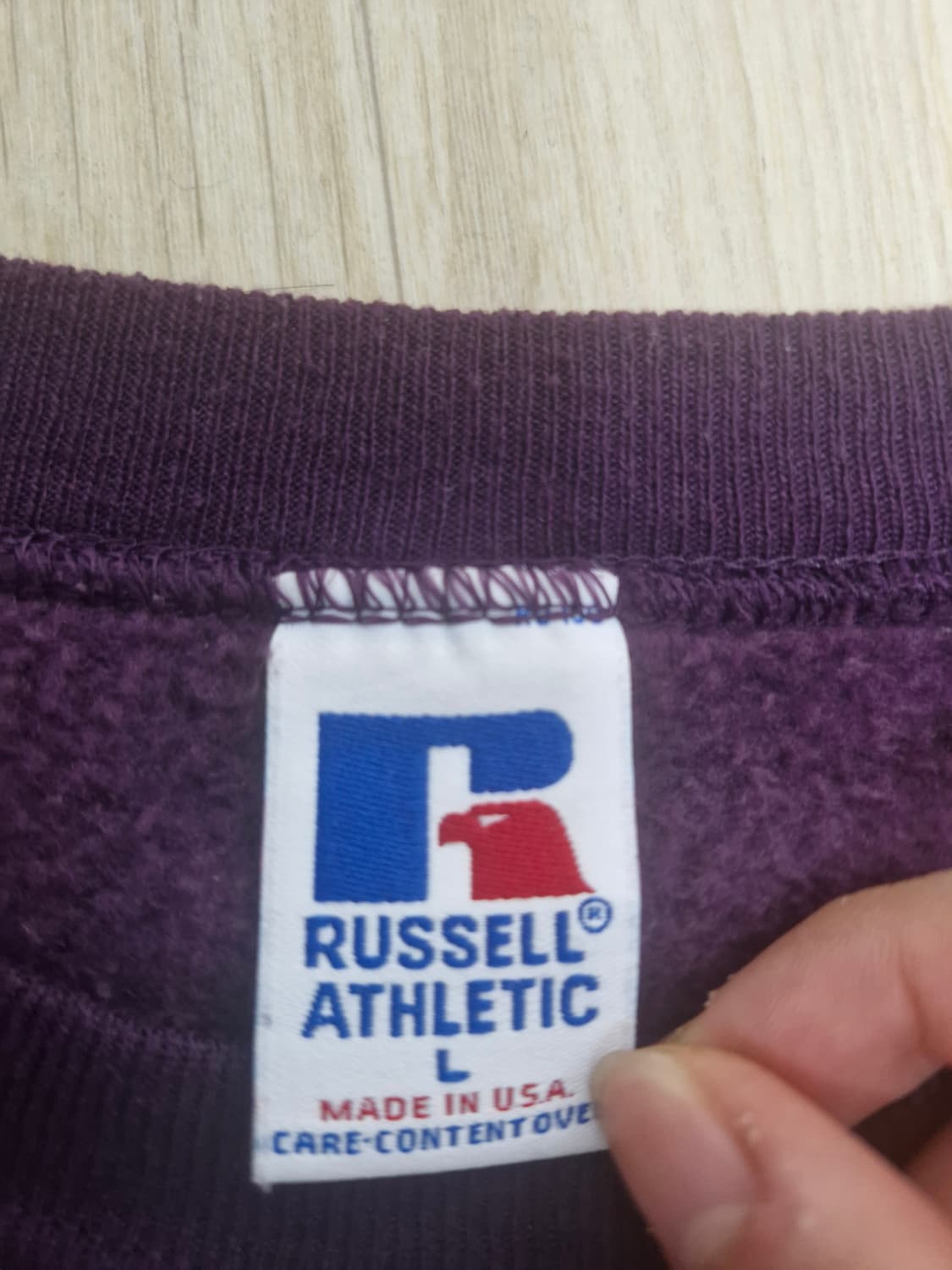 90s 미제 러셀 빈티지 스웨트 셔츠 l 상품이미지2