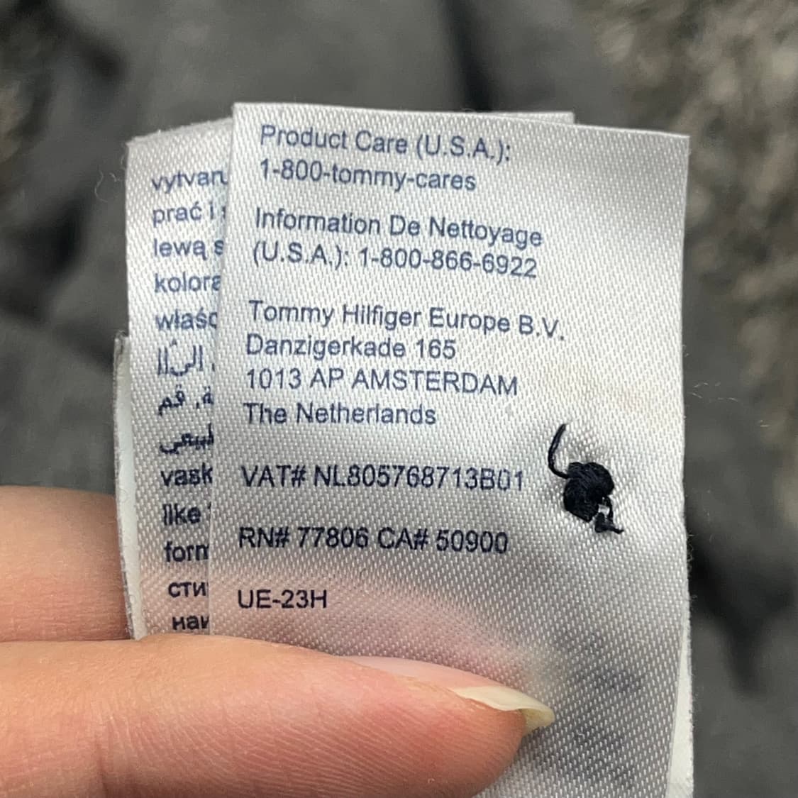 한섬 타미힐피거 남성 울 카라 긴팔 티셔츠 (L) 상품이미지6