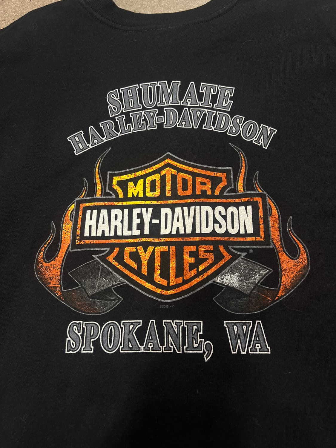 00‘s 할리데이비슨 빈티지 반팔티 상품이미지5
