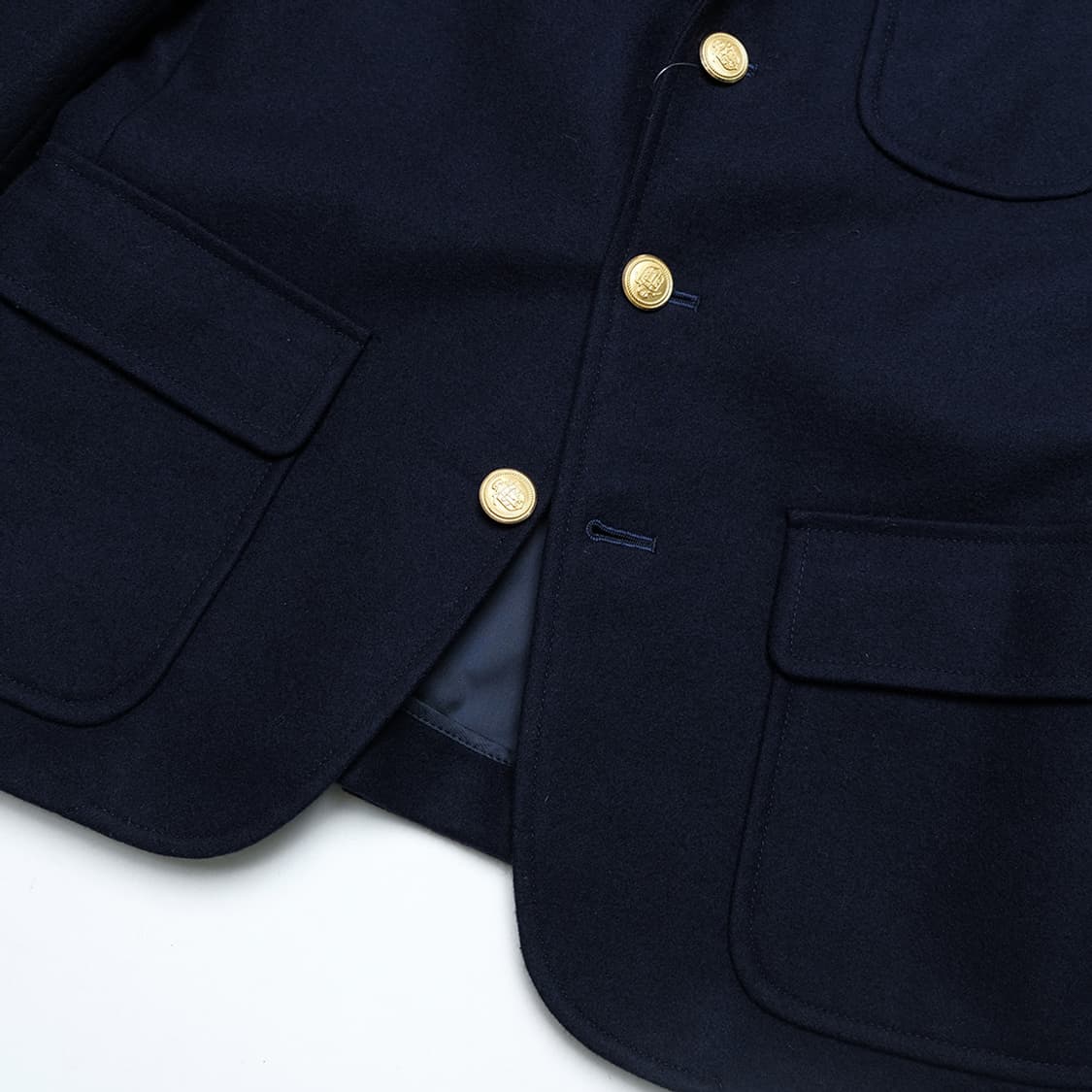 gold button 3roll2 navy blazer 상품이미지4