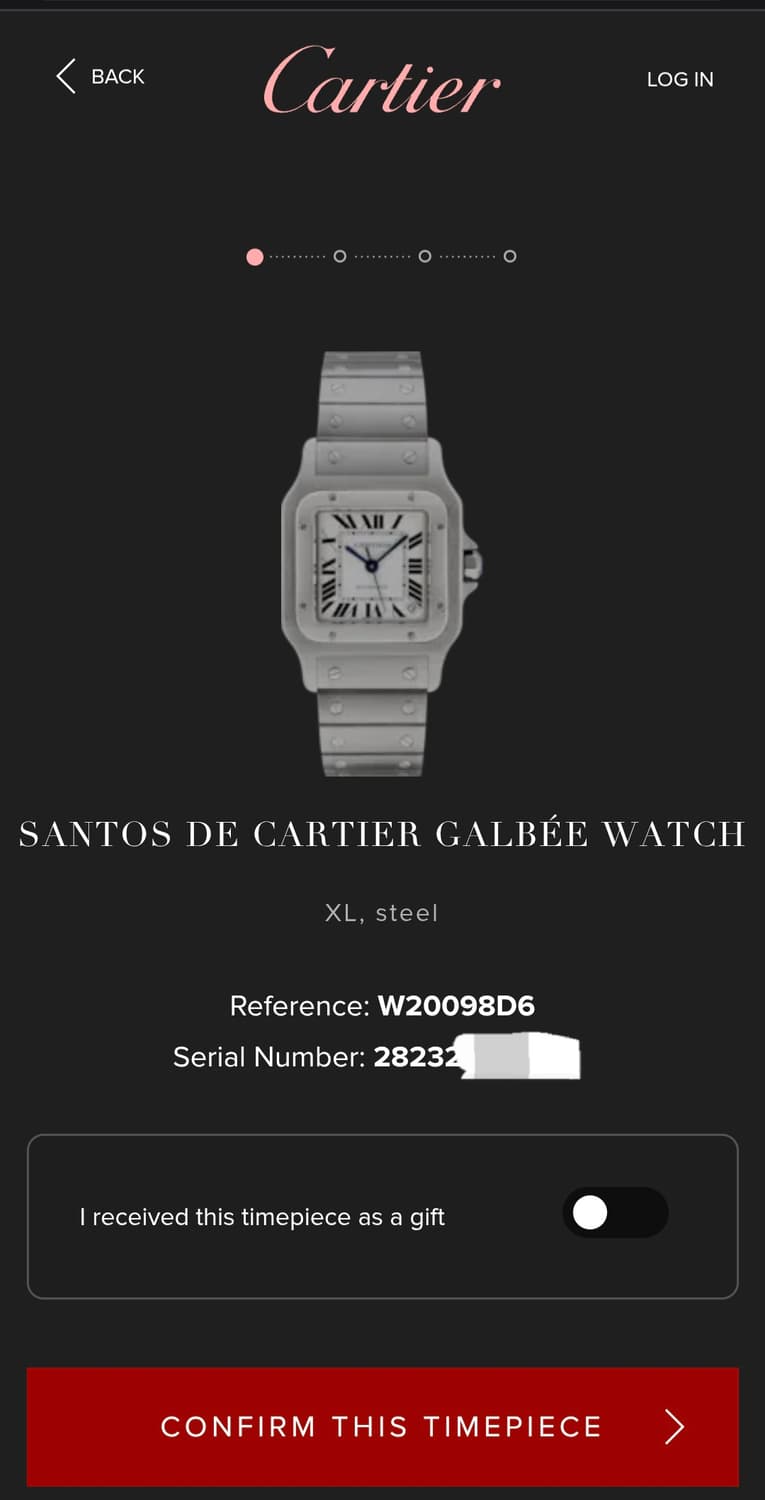 까르띠에 산토스 갈베 XL 스틸 오토매틱 상품이미지5