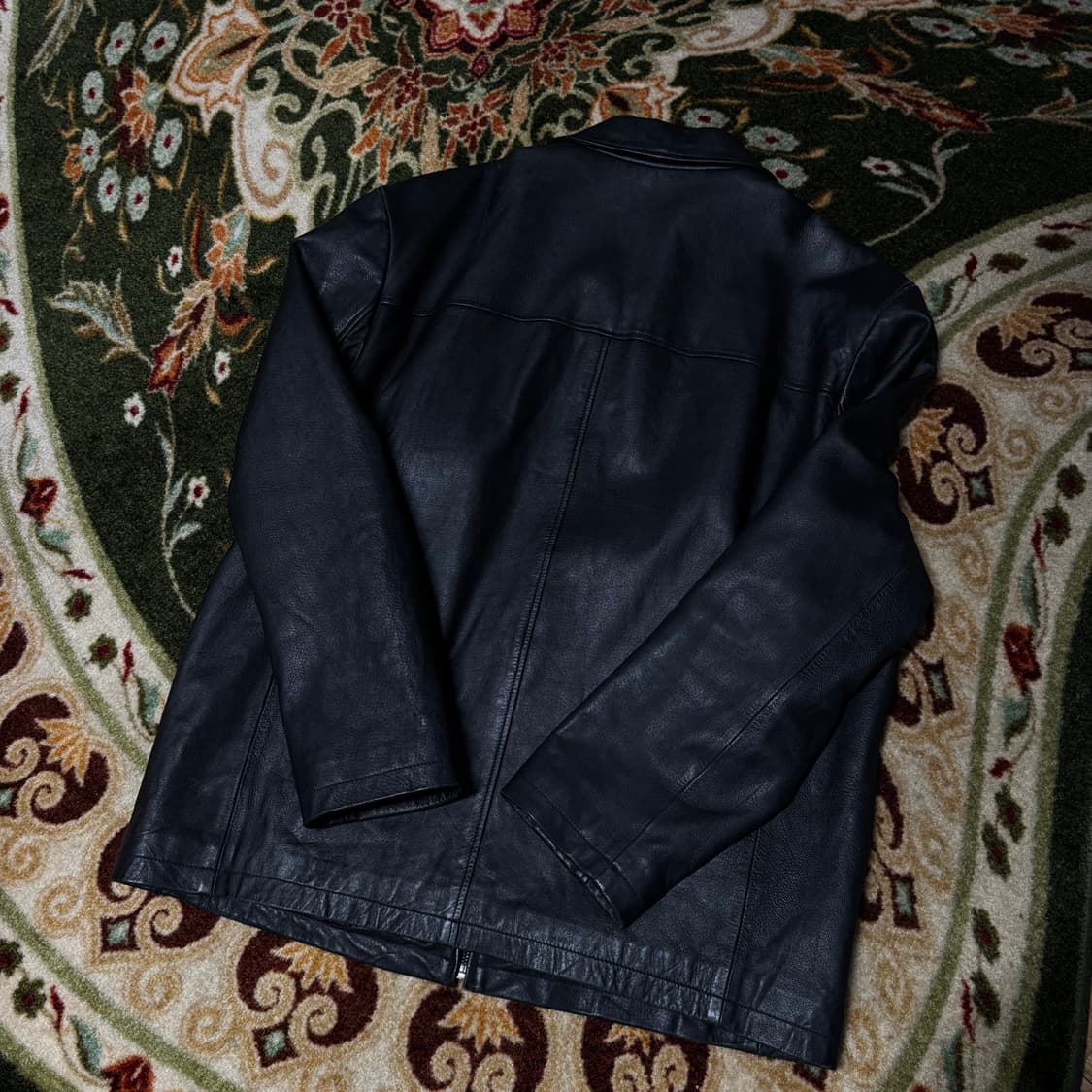 Lambskin car coat (XL) 상품이미지4