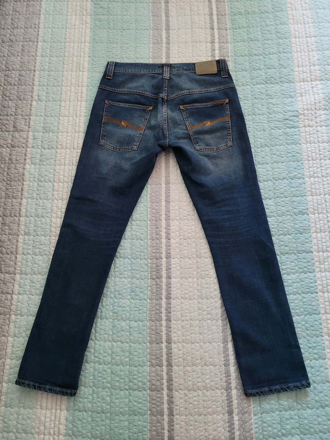 누디진 Nudie jeans 테잎테드 라들레드 레드캐스트 중청 슬림스키니 상품이미지5