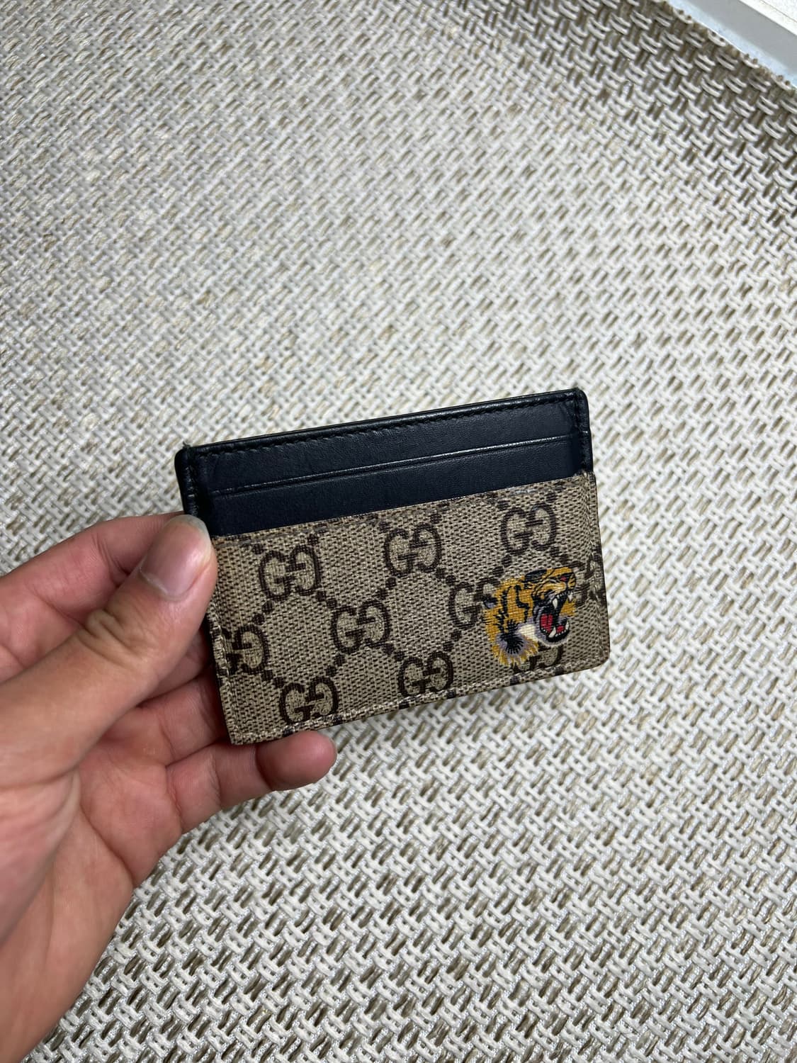 {정품/OS} 구찌 타이거 카드지갑 정품 상품이미지1