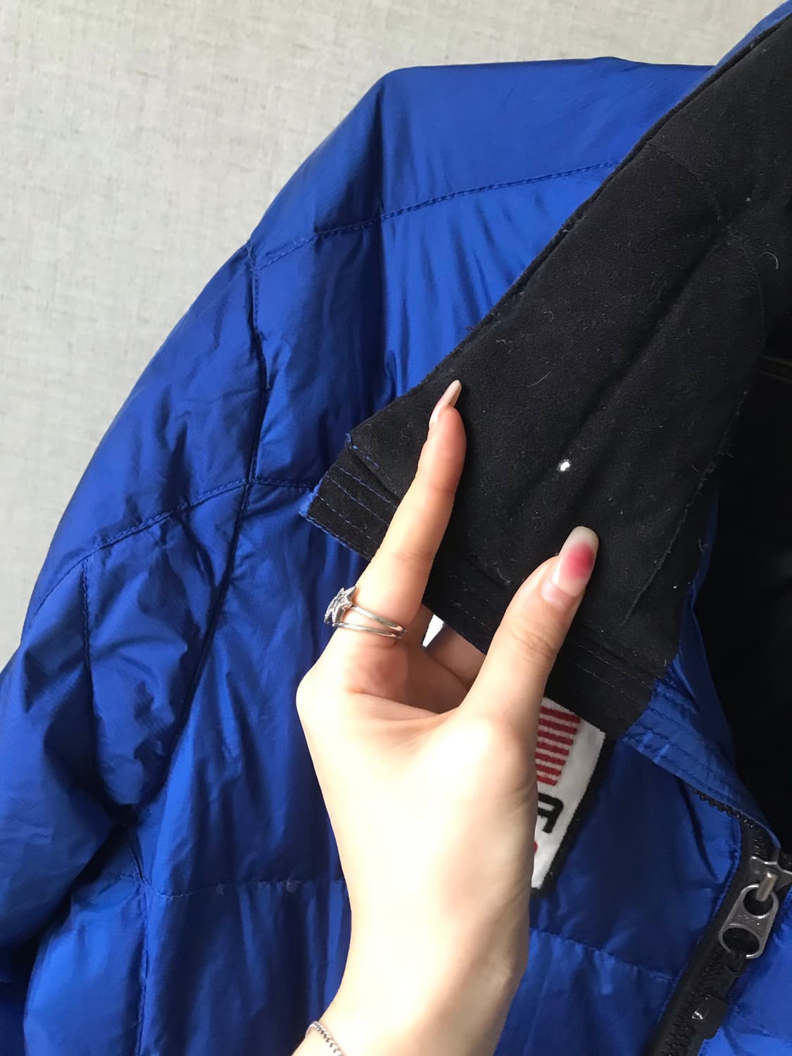 폴로 성조기 빅포니 패딩 상품이미지6