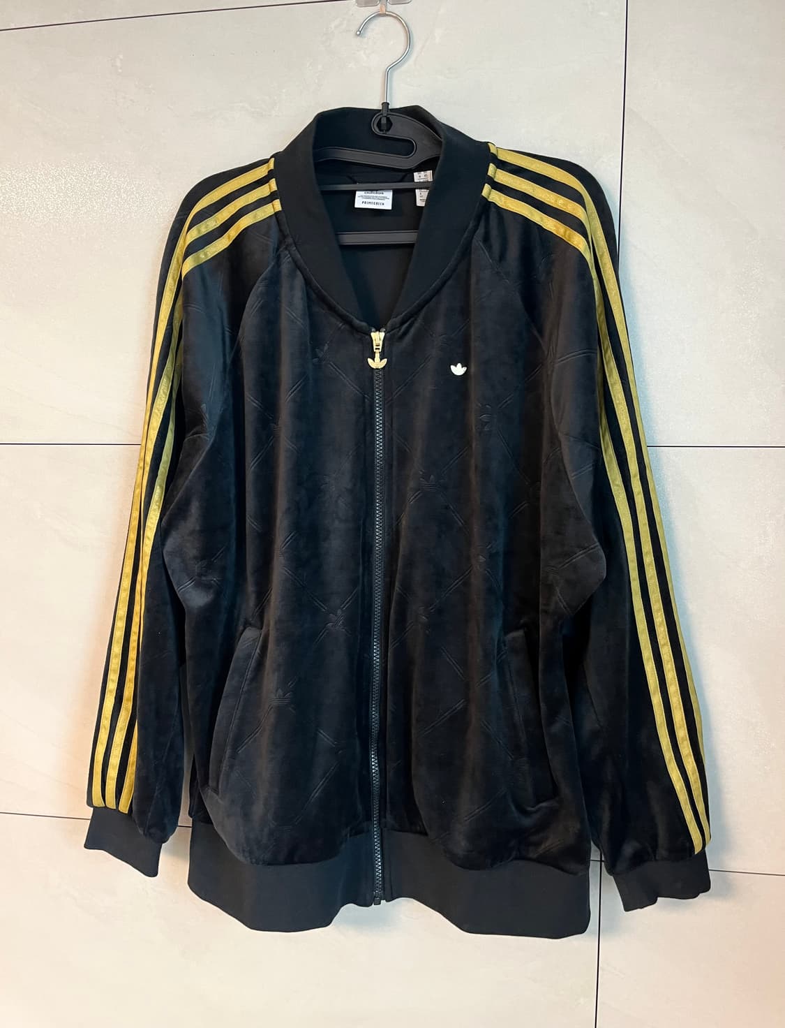 아디다스 파이어버드 검,골 벨벳 져지 [M] 상품이미지3