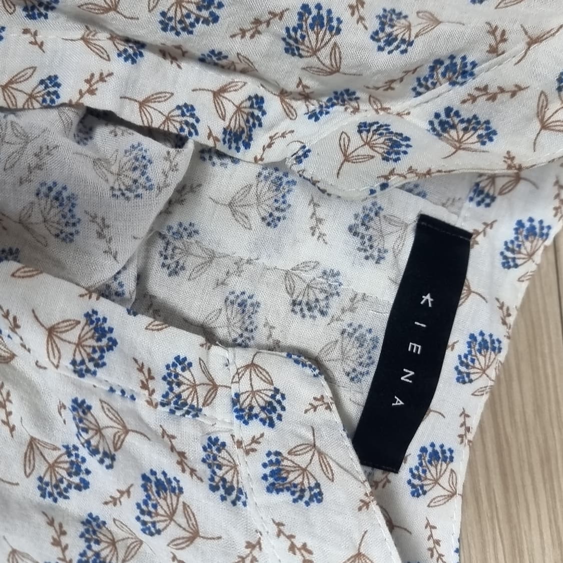 키에나 플라워 프린트 블라우스(실측) 상품이미지3