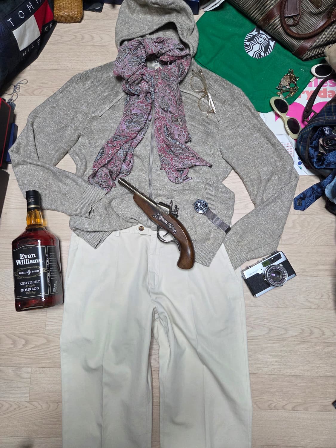 L.L BEAN 니트 스웨터 후드  상품이미지3
