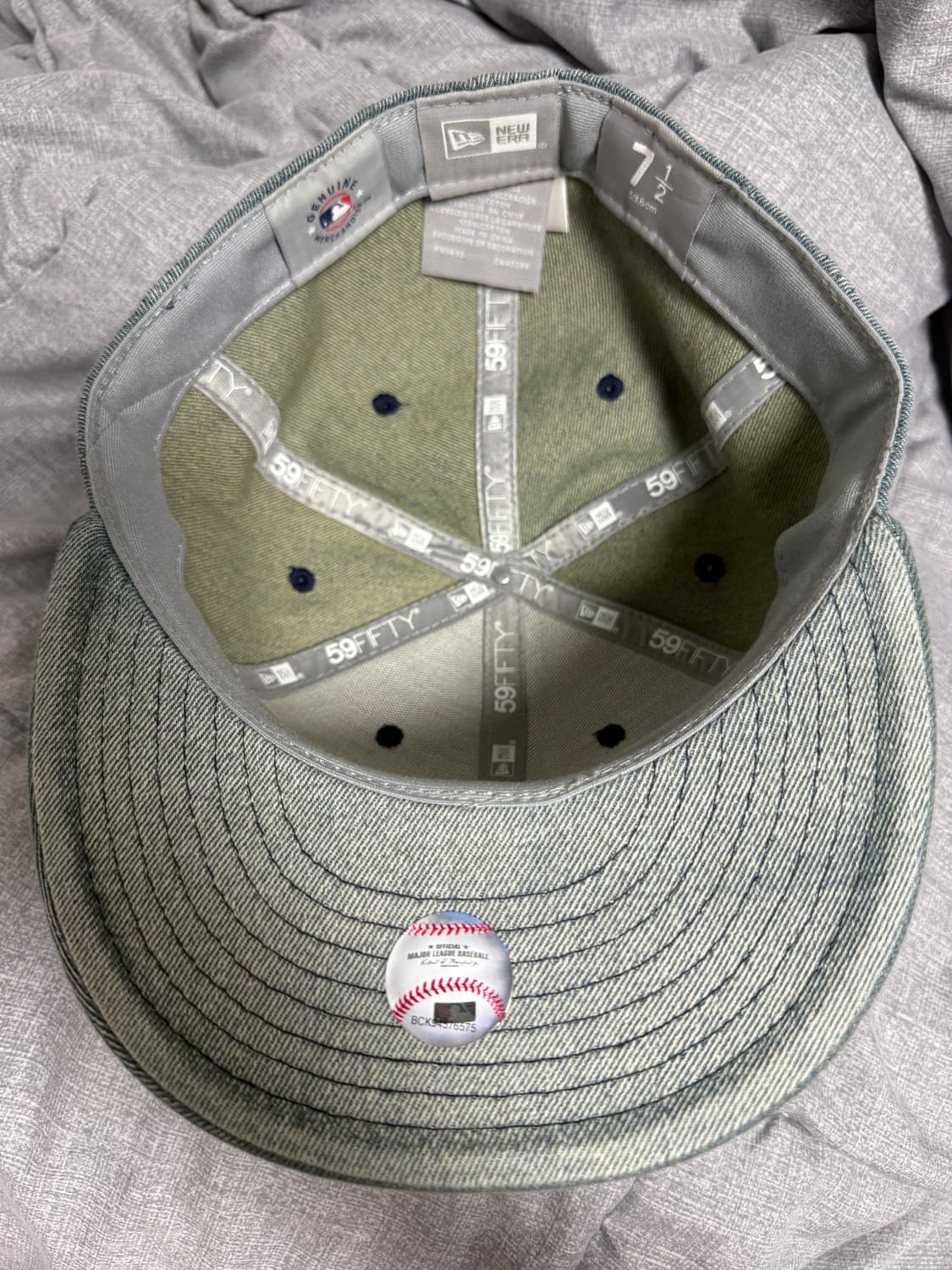 뉴에라 712 데님 피티드캡 상품이미지3