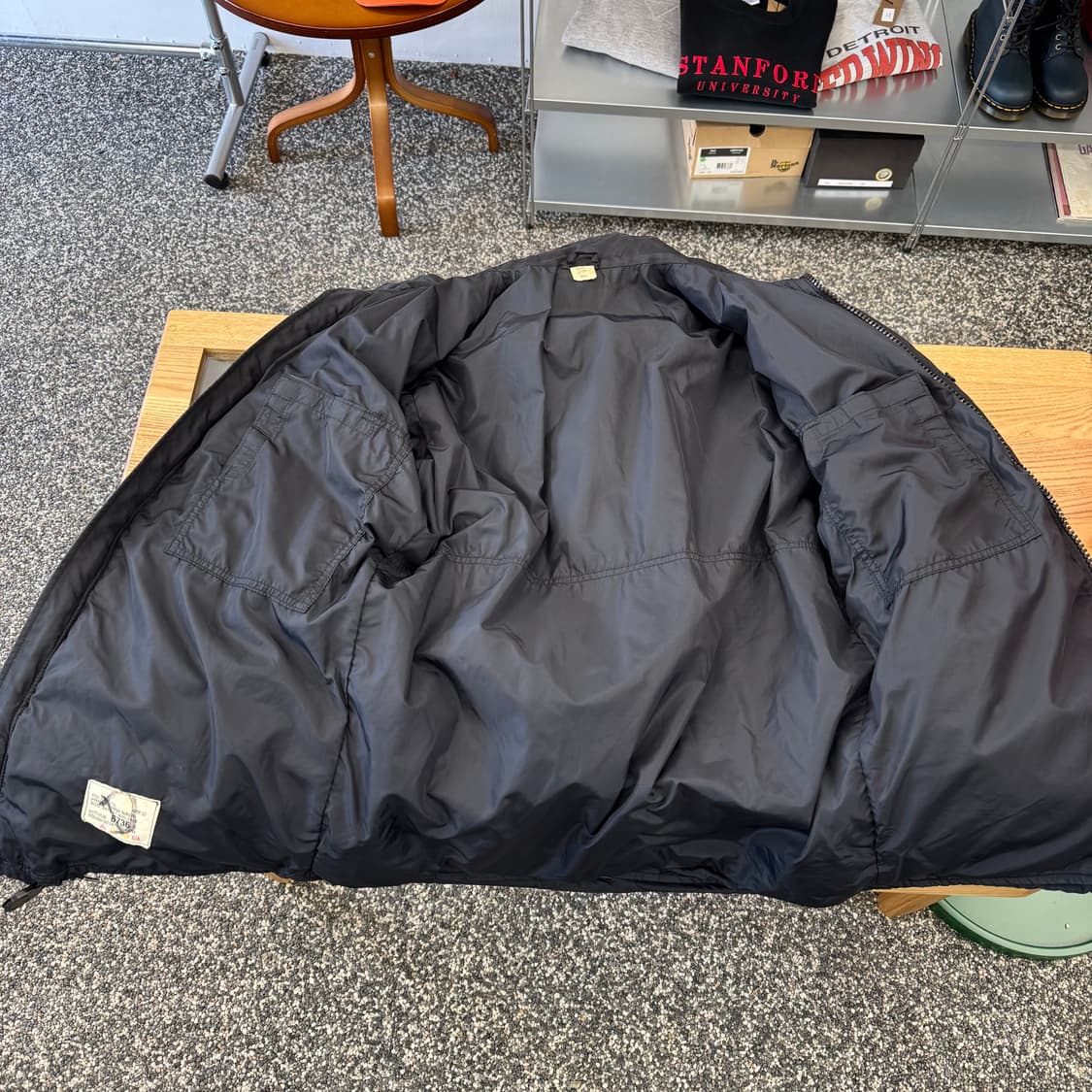 빈티지 캐나다 왕립 해군 콜드&웻 웨더 고어텍스 자켓 (L)   상품이미지6