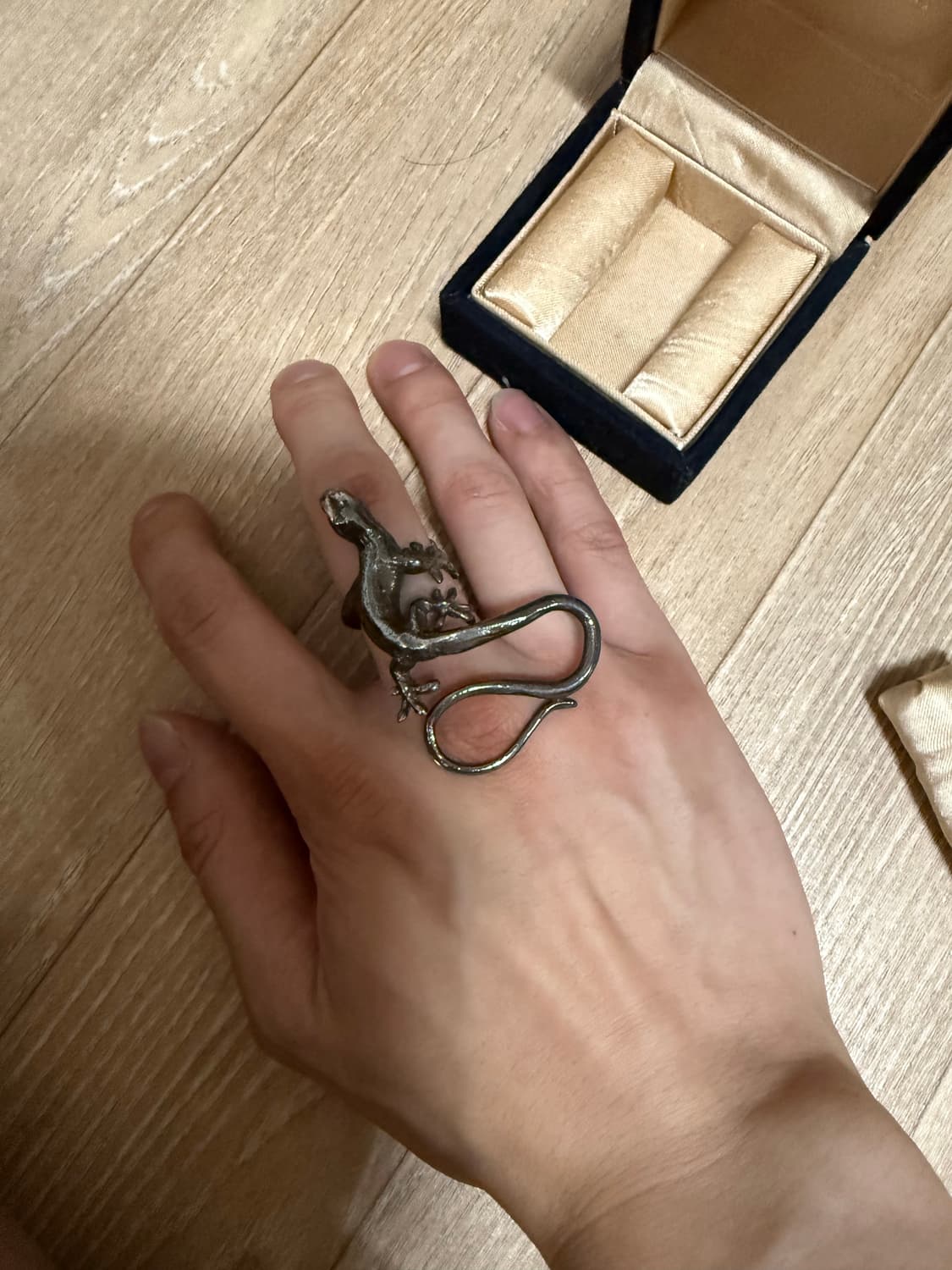 soloist gecko ring(david bowie) AW16 상품이미지4