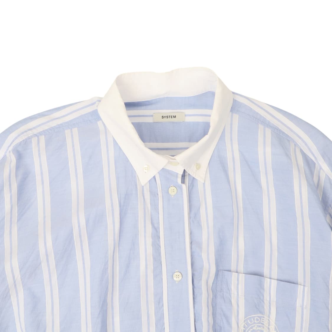 시스템 22년식 스트라이프 셔츠 상품이미지2
