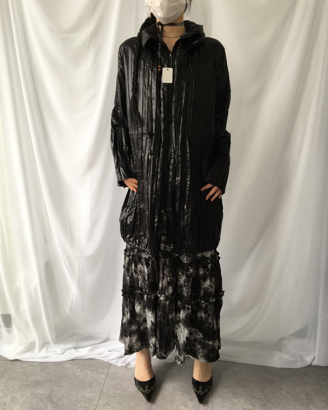 Pleats zip up jacket 상품이미지7