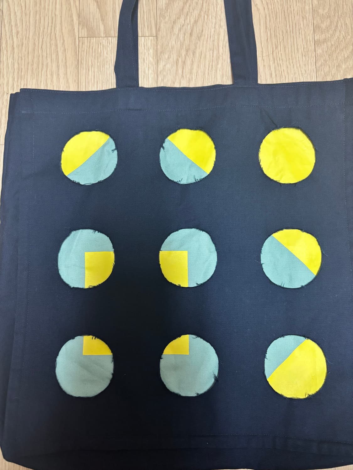 COSMOSS(코스모스) 에코백 네이비 판매 상품이미지5