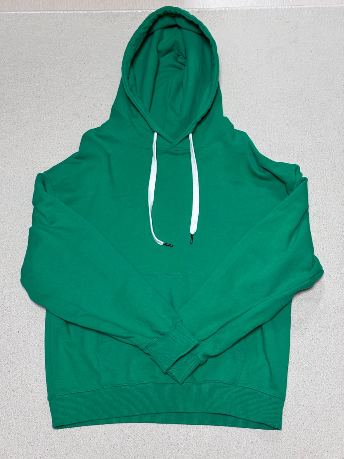 퍼스탭 오버핏 후드티 그린 미디움 상품이미지1