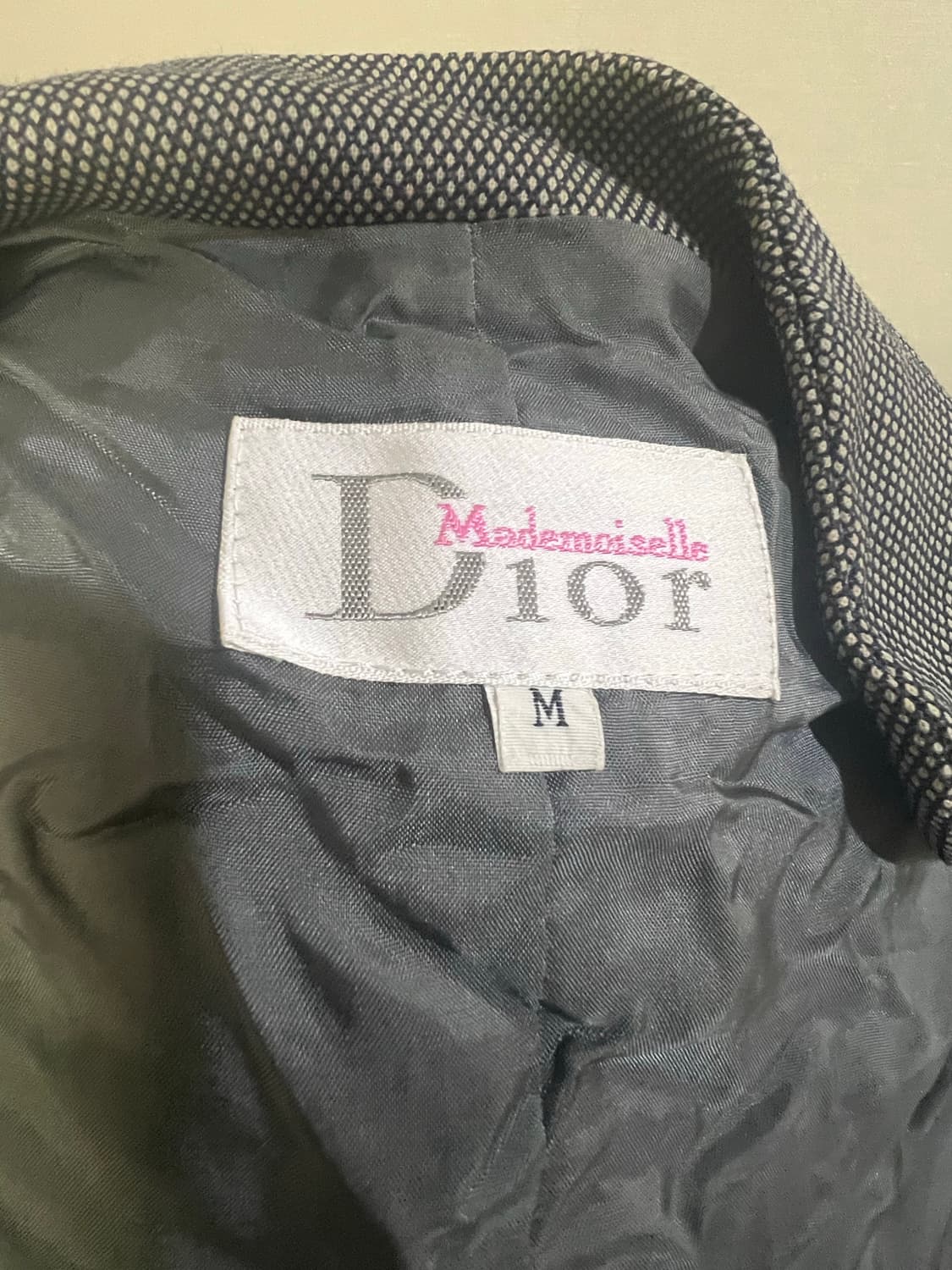 Dior 디올 빈티지 레어 소장템 플레어 원피스 자켓  상품이미지7