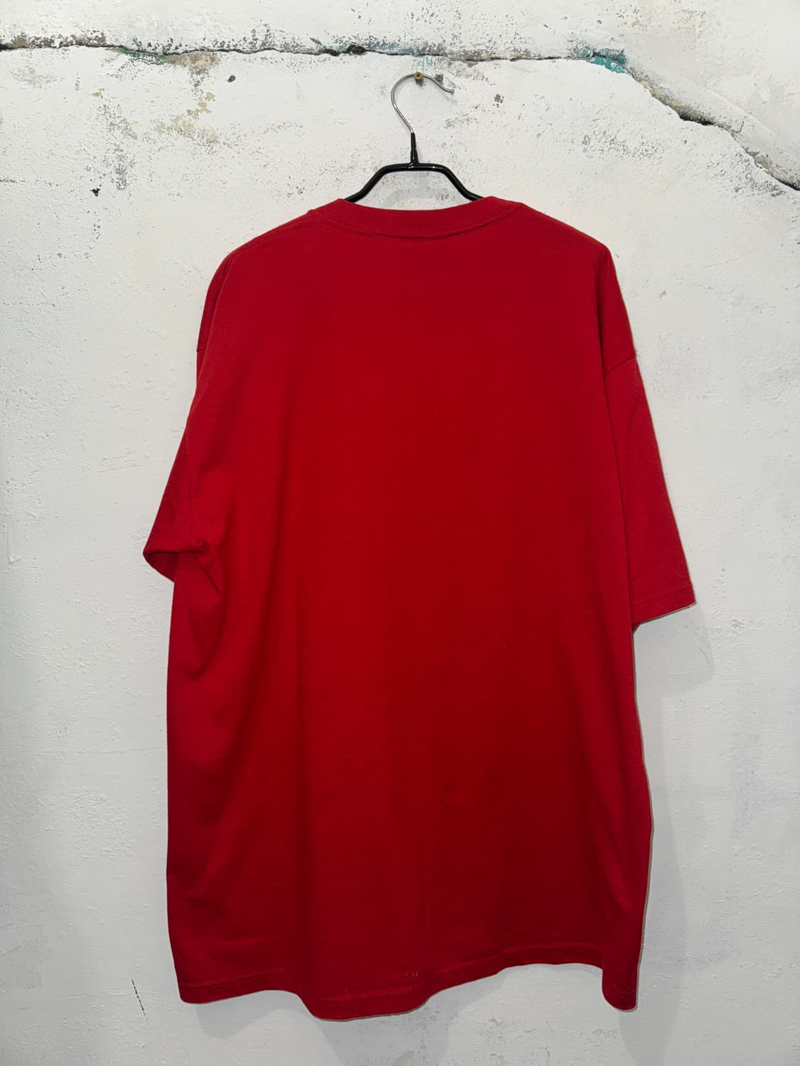 디즈니 미키마우스 프린팅 레드 반팔티셔츠 상품이미지4