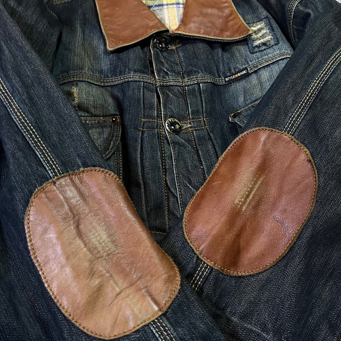 Vintage 빈티지 패치 데님 자켓 상품이미지7