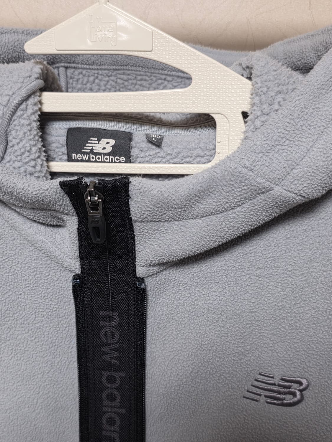 뉴발란스 후드 플리스 자켓 100 L  상품이미지2