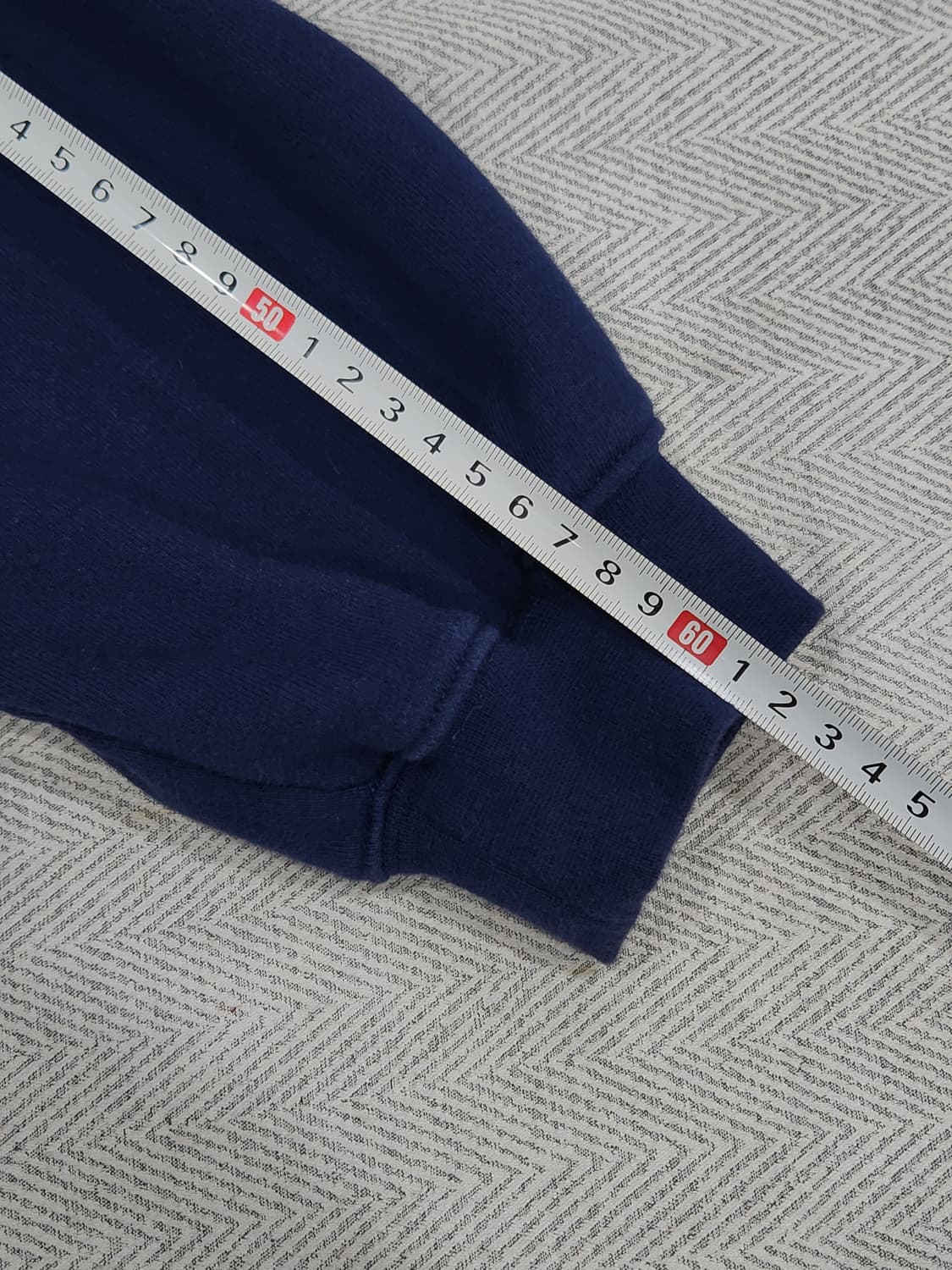 [105] 칸코 Kanco 앵무새 자수 네이비 맨투맨 남성 2사이즈 상품이미지7