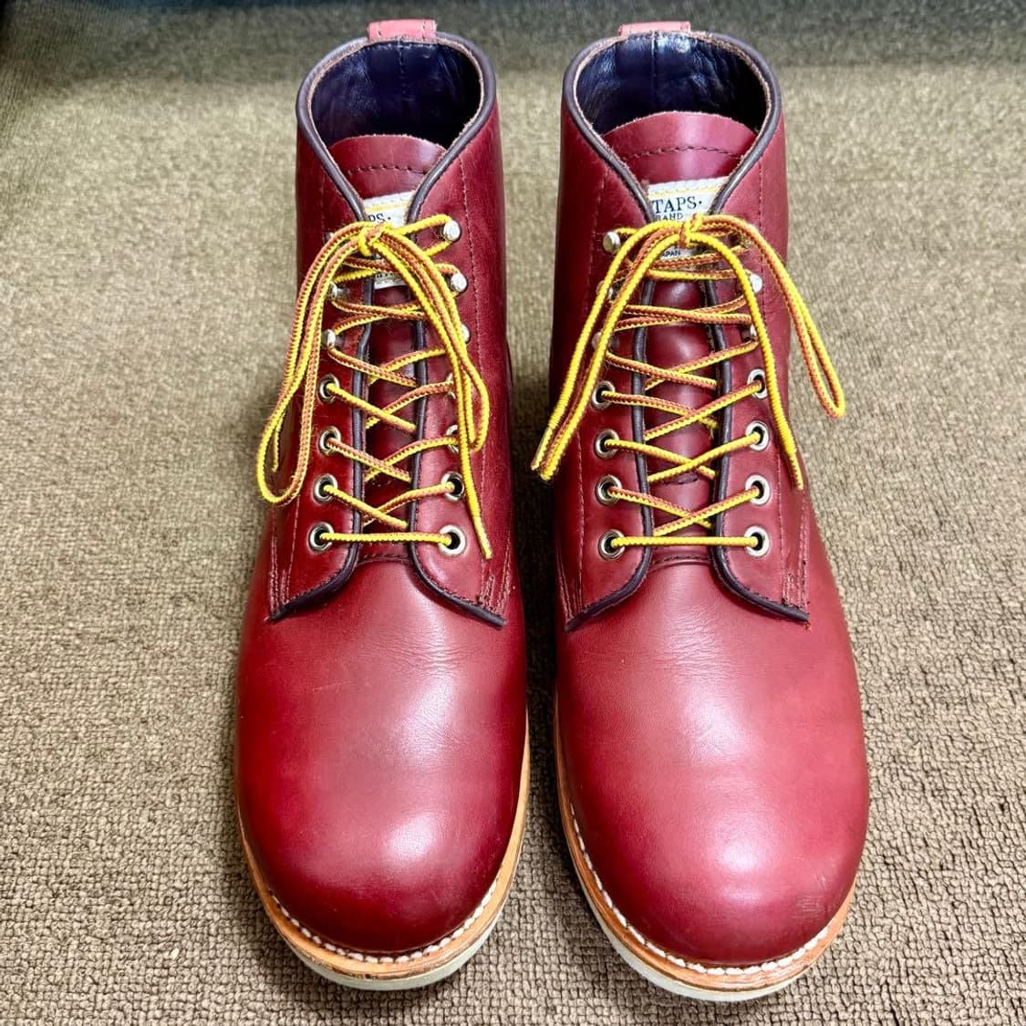 WTAPS PLAINTOE BOOTS 더블탭스 플레인토 부츠 상품이미지1