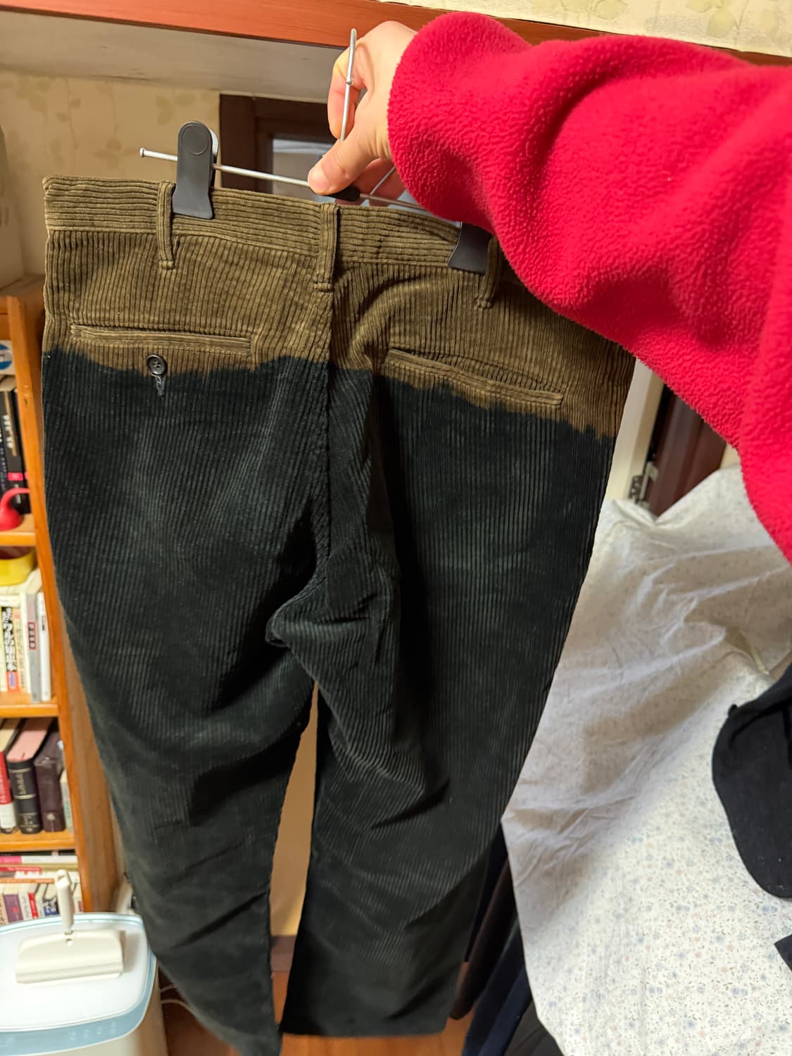 꼼데가르송 옴므플러스 에버그린 코듀로이 페이딩 팬츠 상품이미지3