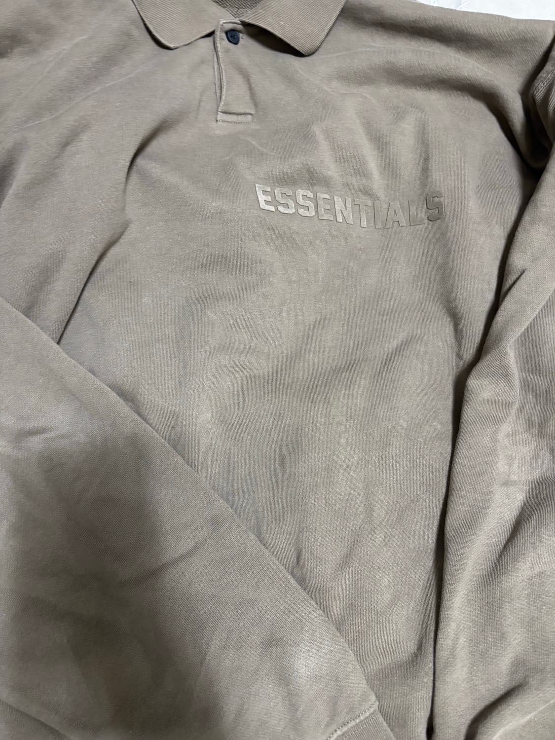 피어오브갓 에센셜 카라 맨투맨 상품이미지1