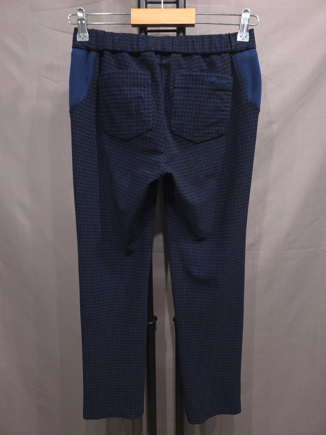 보그너 골프 여성 하운드투스 체크 밴딩 팬츠 27 상품이미지3