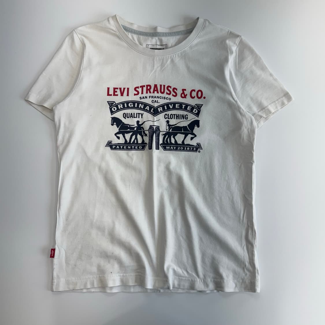 Levis 리바이스 그래픽 화이트 반팔   상품이미지3