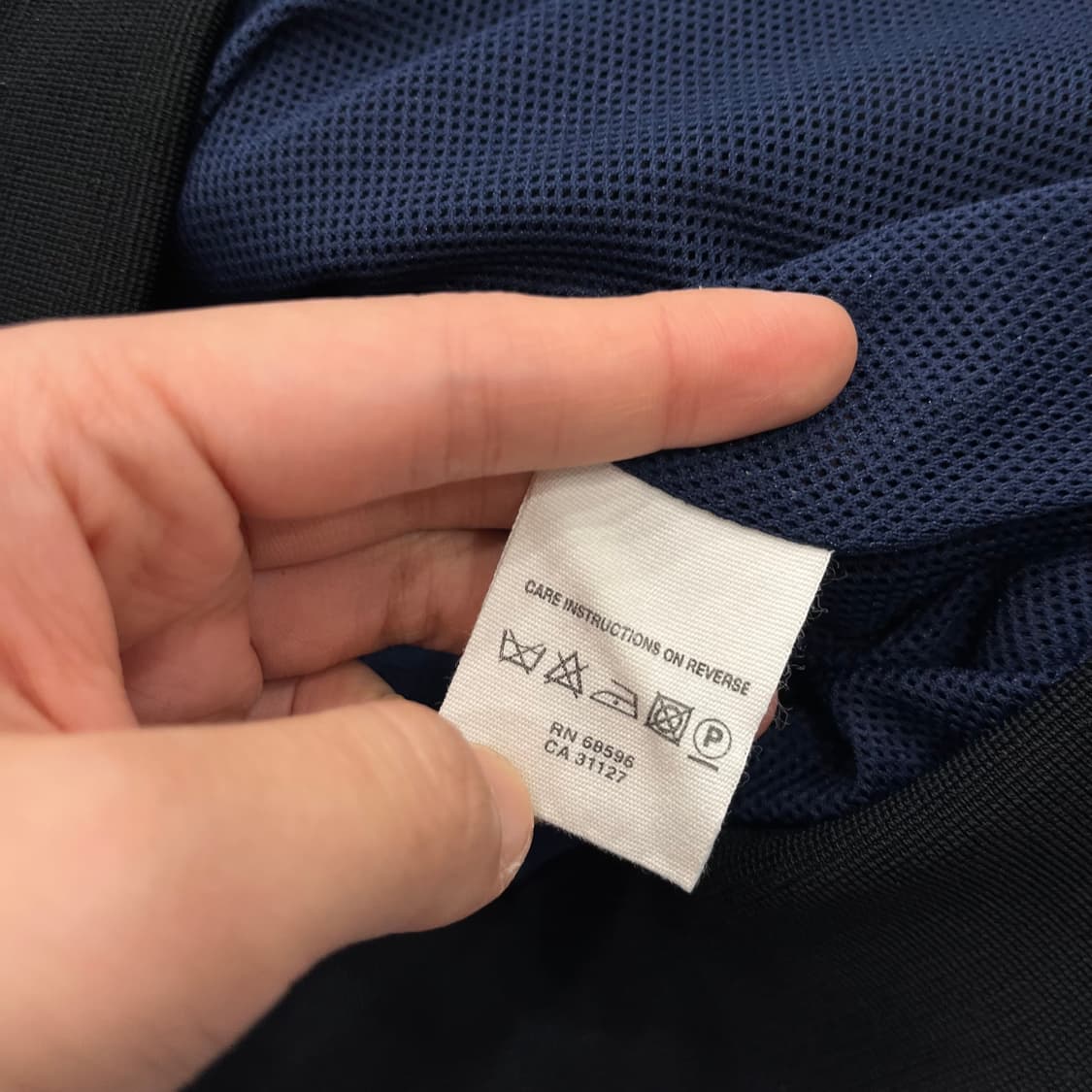 M DKNY 네이비 투웨이 블루종 자켓 상품이미지5