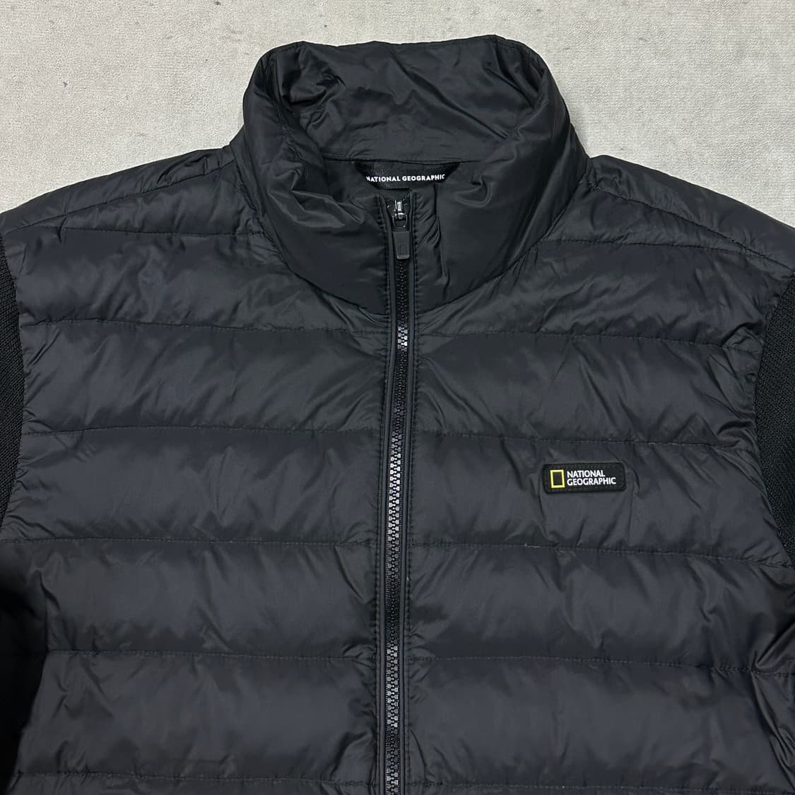 내셔널지오그래픽 덕다운 니트 경량패딩 L 상품이미지2