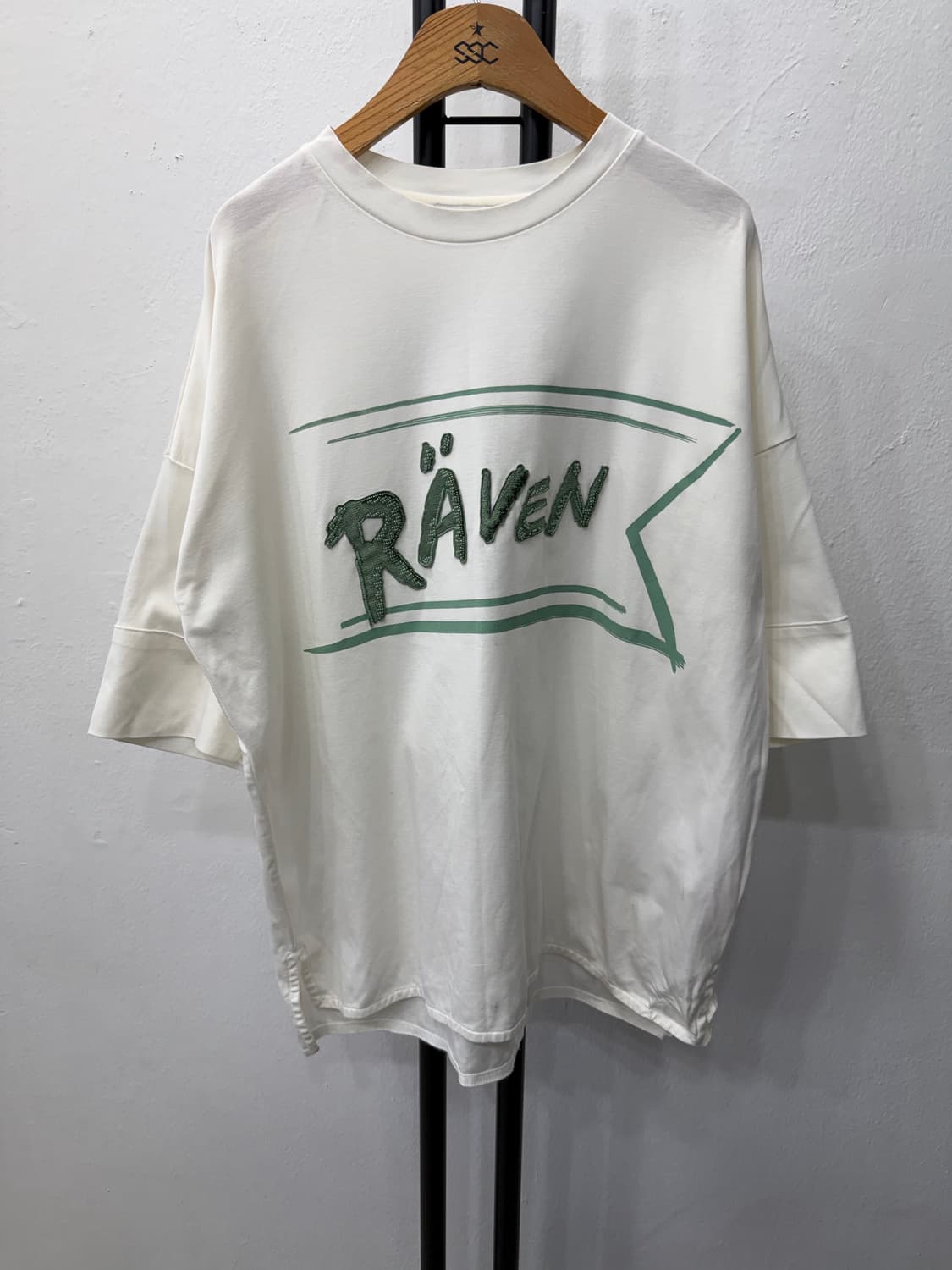 정품) 래트바이티 한섬 오버핏 반팔티 82F 상품이미지1