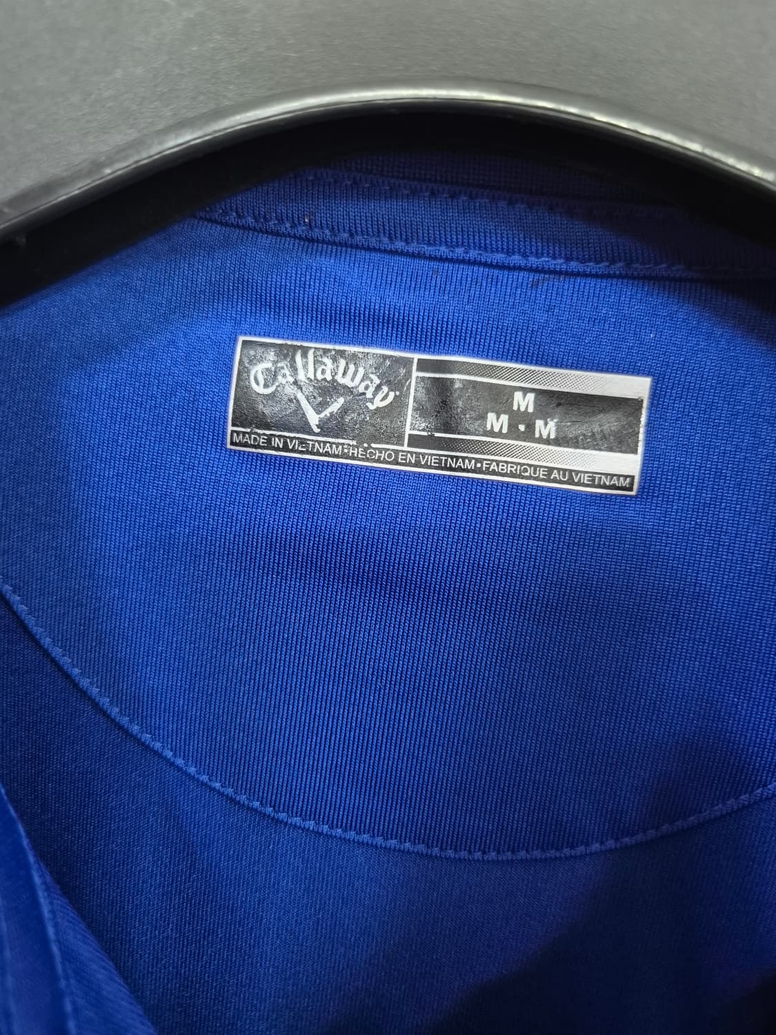 캘러웨이 블루 반팔 카라 티셔츠 상품이미지8