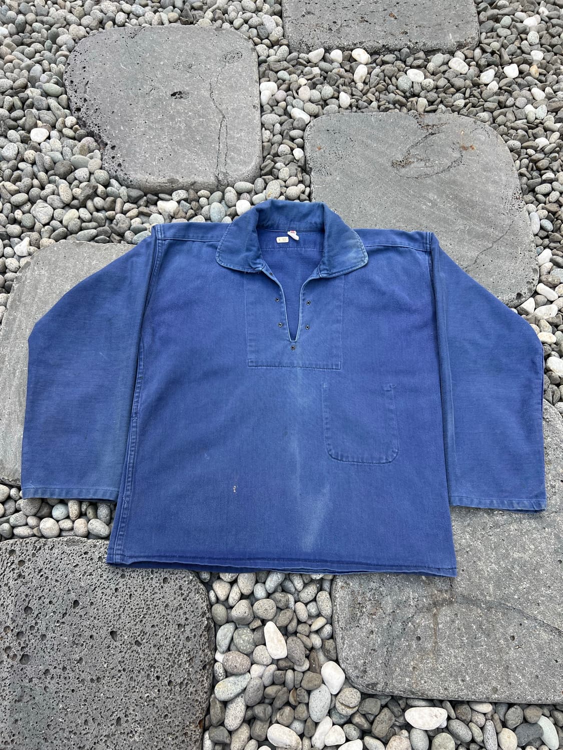 OLD VINTAGE FADED FRENCH SMOCK 프렌치스목자켓 상품이미지1