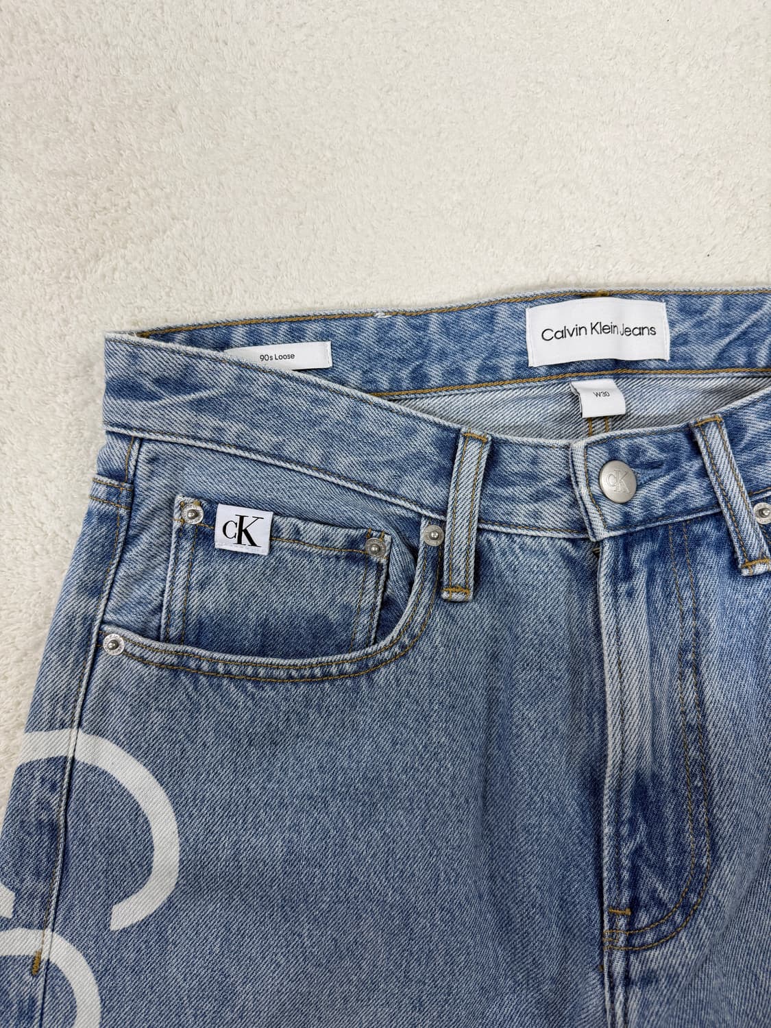 Ck 90's loose 데님 W30 상품이미지2