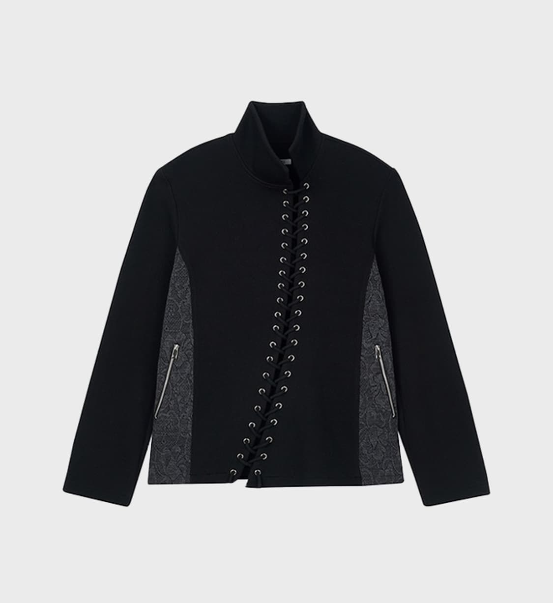 소티에 아카이브 하이넥 스트링 니트 2사이즈 상품이미지1