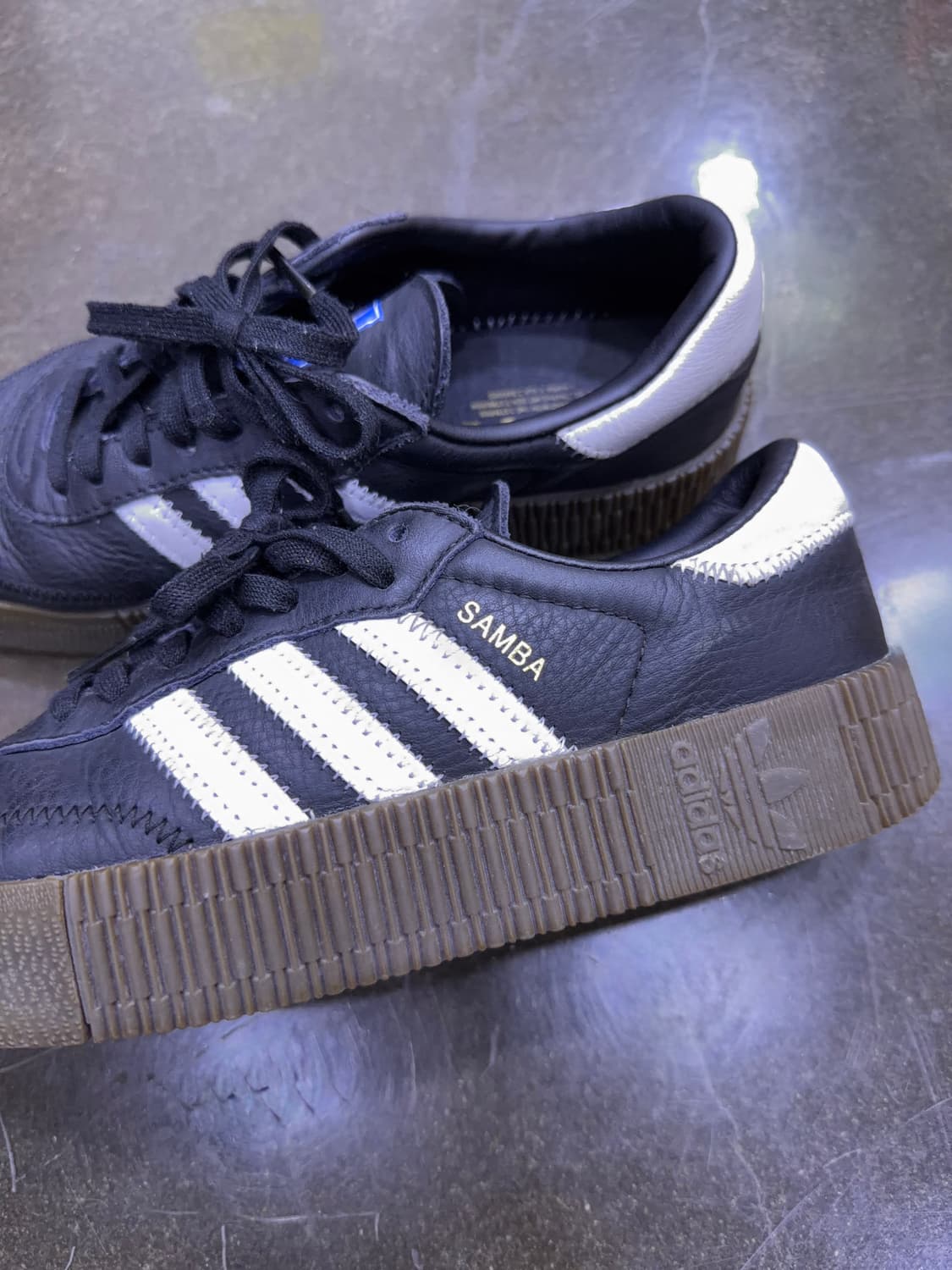 아디다스 삼바 로즈 클라우드 코어 블랙 화이트 225 상품이미지7