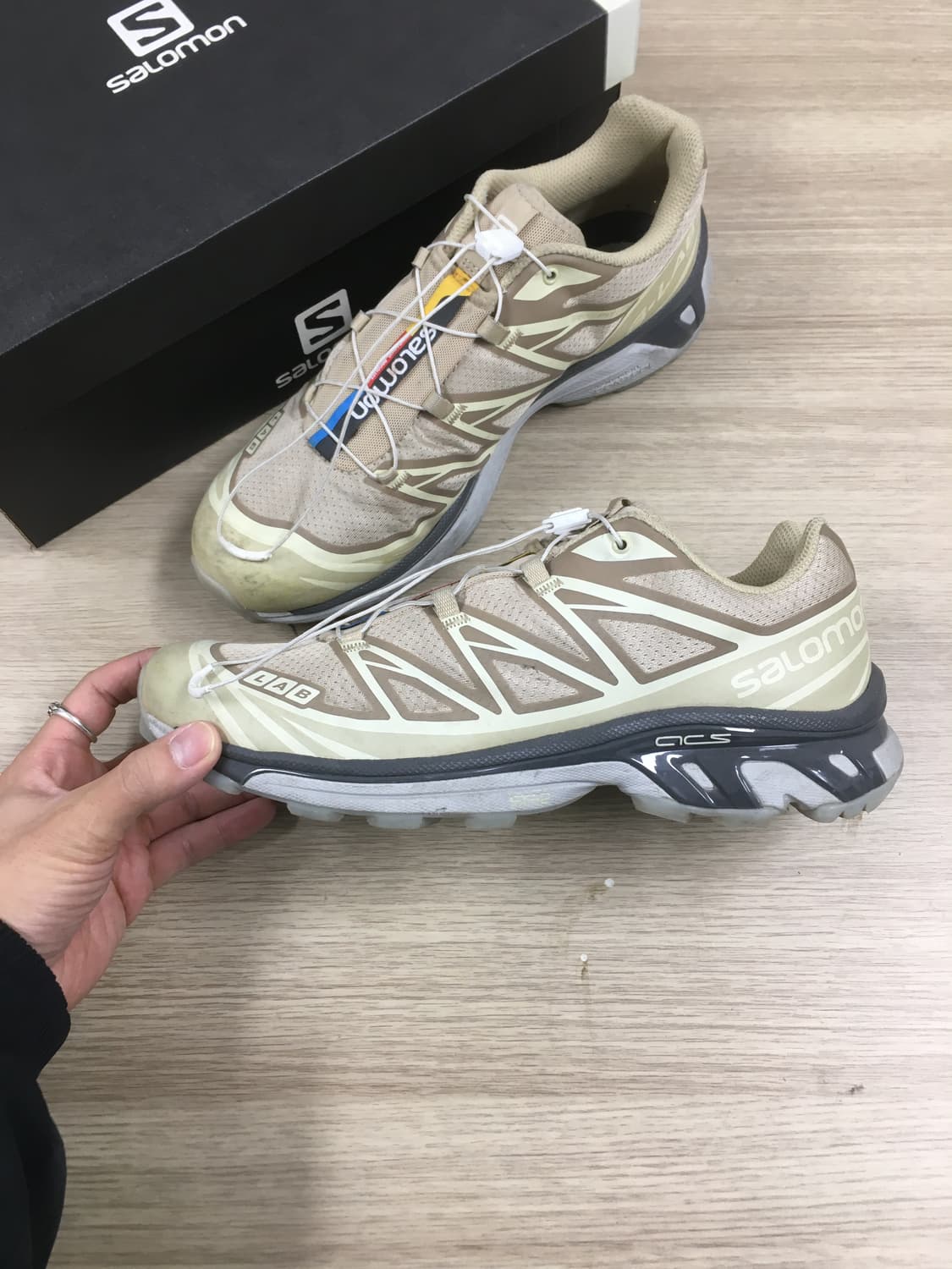 Salomon xt-6 vanila 살로몬 바닐라 상품이미지2
