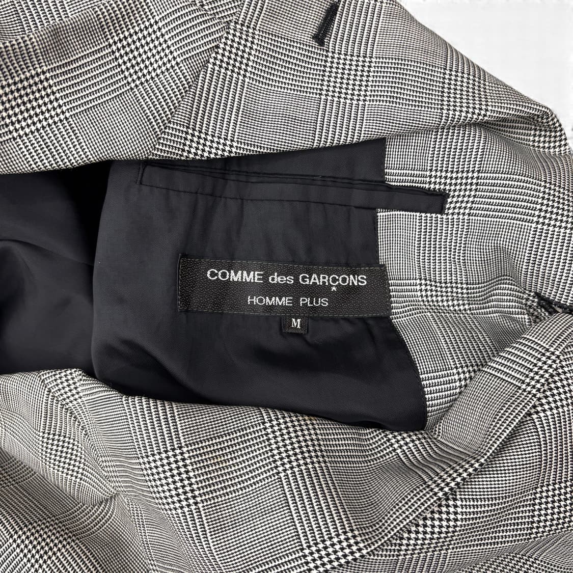 1991 꼼데가르송 옴므 플러스 울 블레이저 상품이미지3