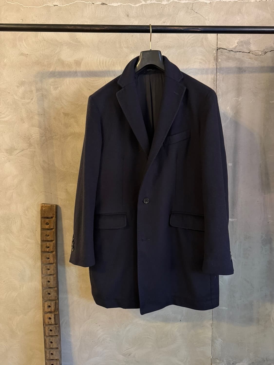 마시모두티 캐시미어 울 체스터필드 코트 100 상품이미지10