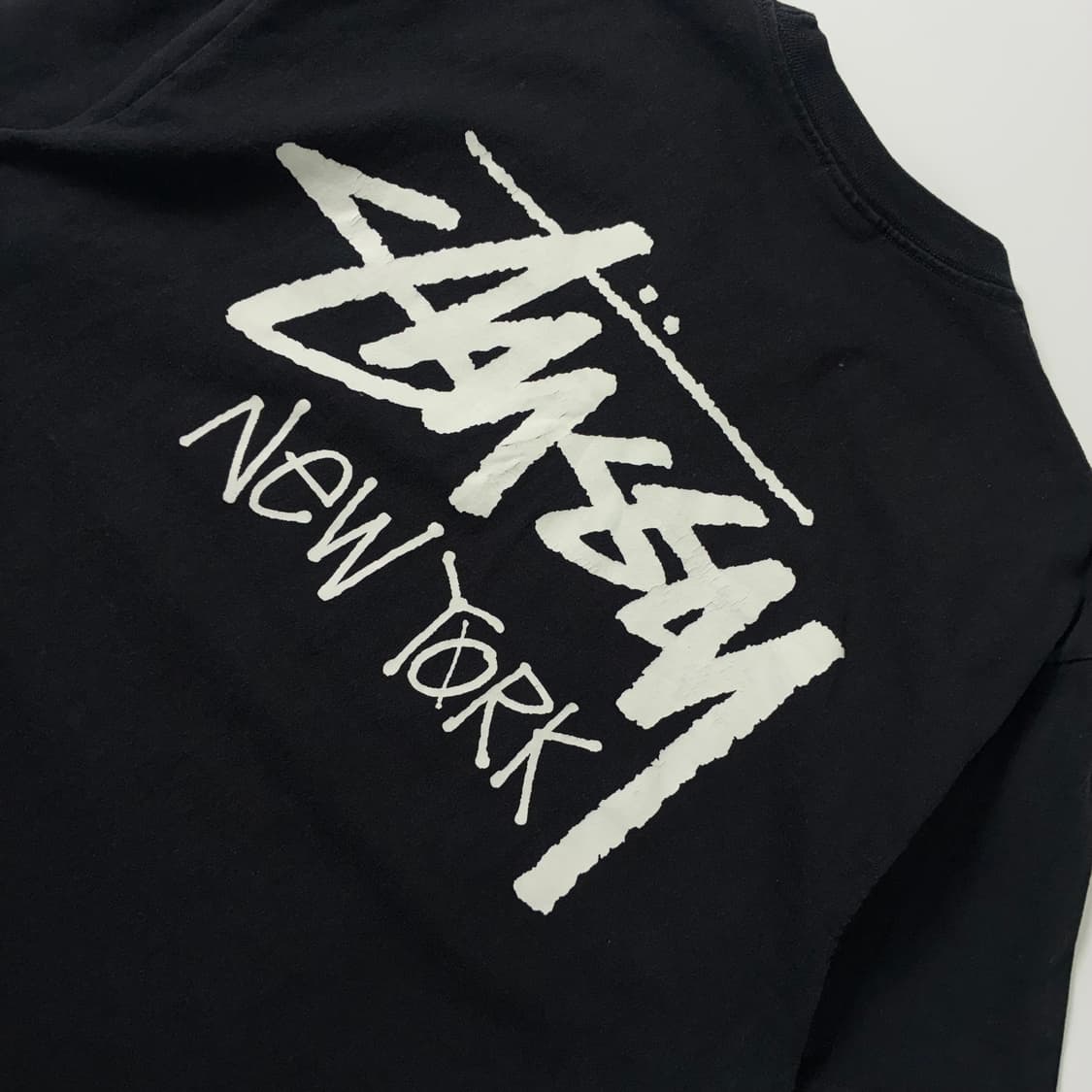 Stussy  스투시 스탁 뉴욕 블랙 반팔티셔츠 상품이미지5