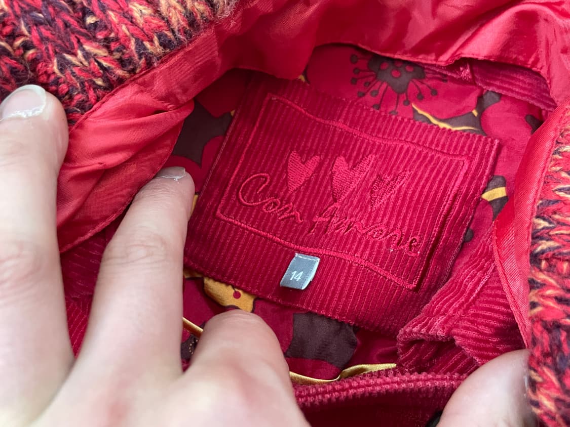 빈티지 코듀로이 더블 버튼 재킷 J03667 상품이미지4