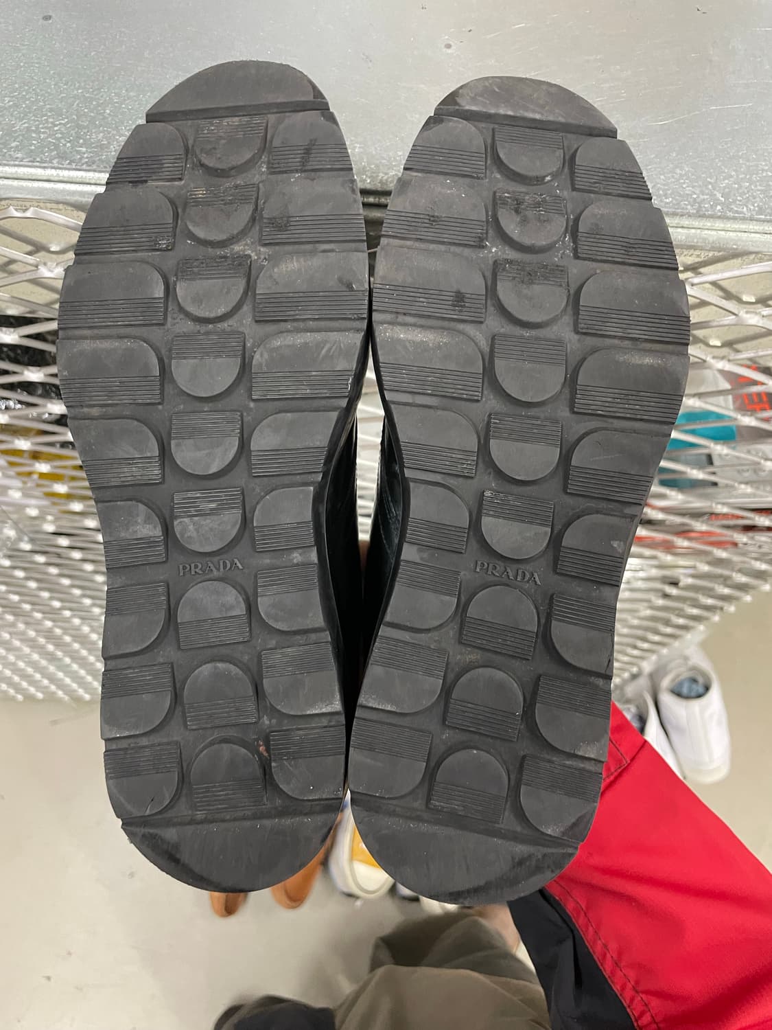 프라다 레더 로퍼 블랙 5 상품이미지6