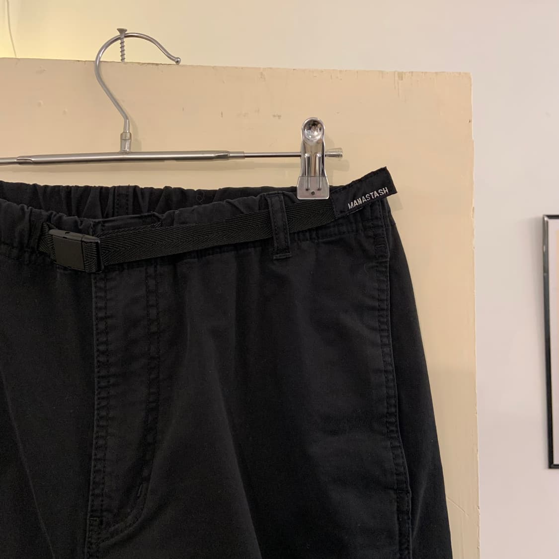 미나스타쉬 벨트 코튼팬츠 상품이미지1