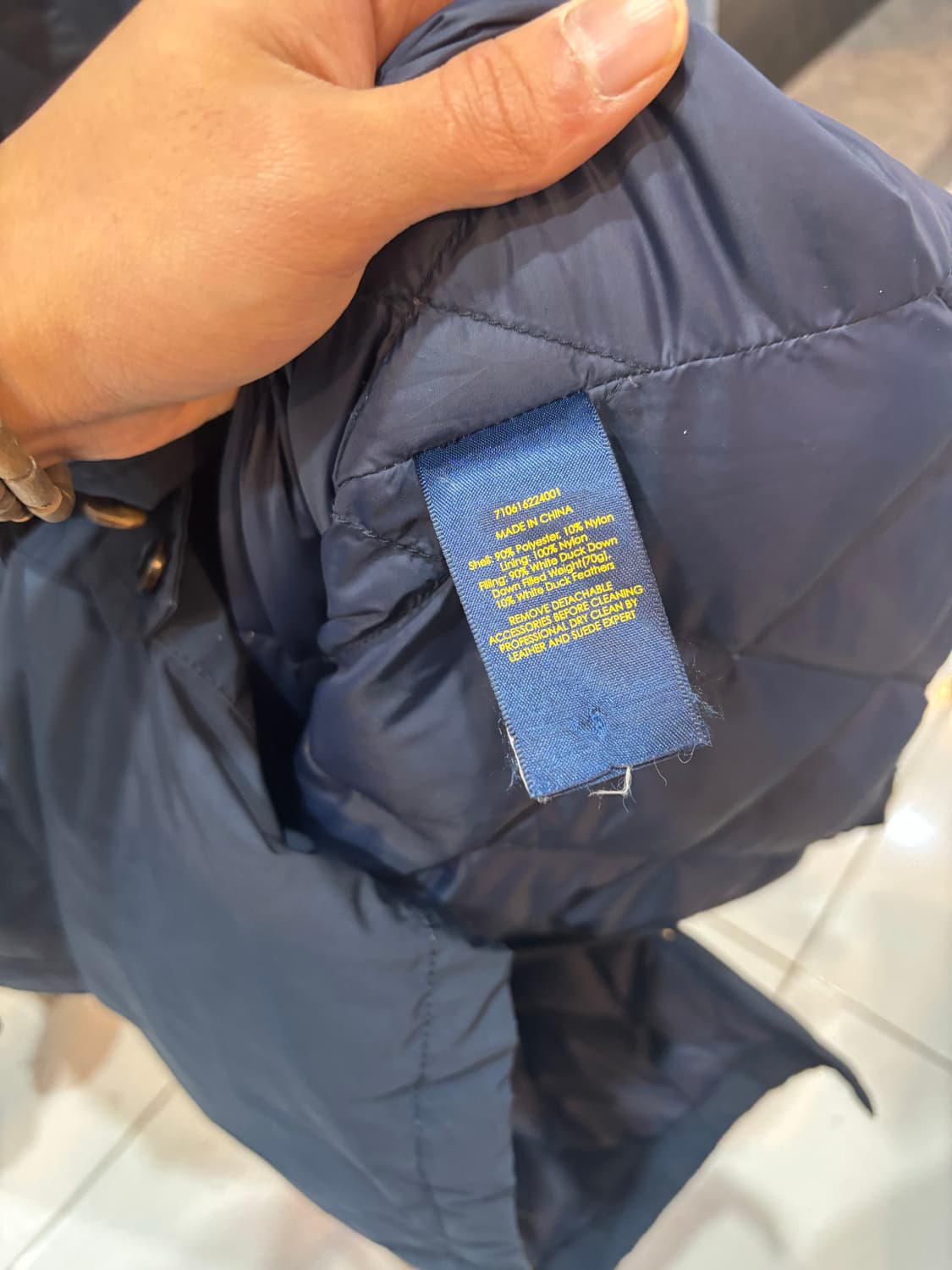 폴로 랄프로렌 커뮤터 패딩코트 M 상품이미지6