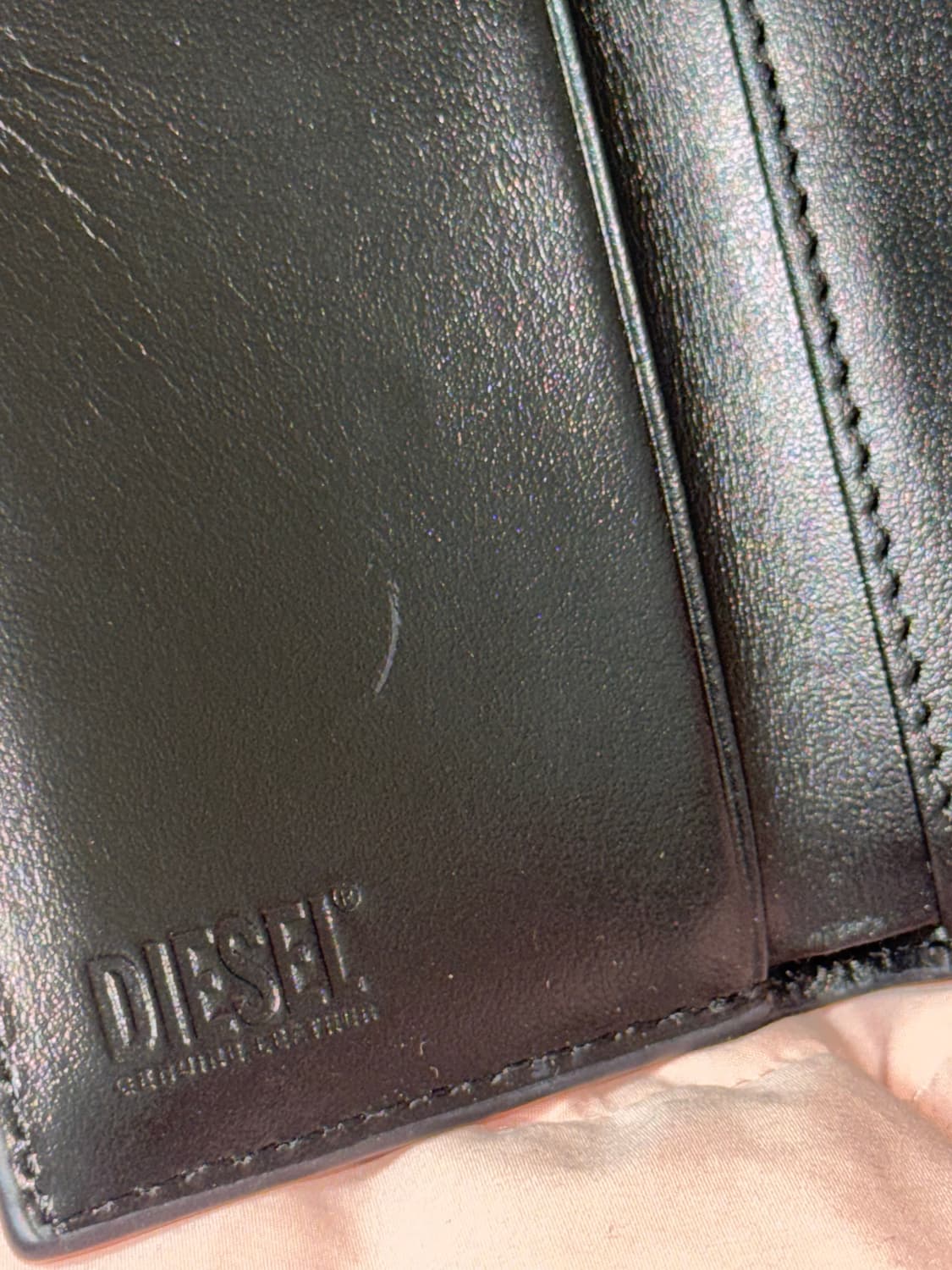 디젤 1DR 트라이폴드 코인 XS li 월렛 블랙 상품이미지4