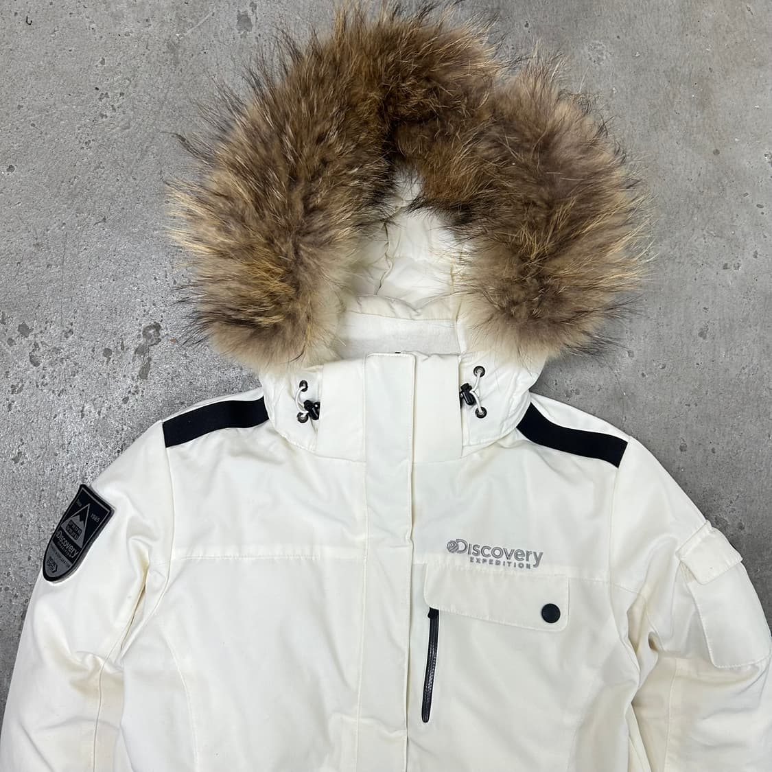 디스커버리 화이트 패딩[1434] 상품이미지2